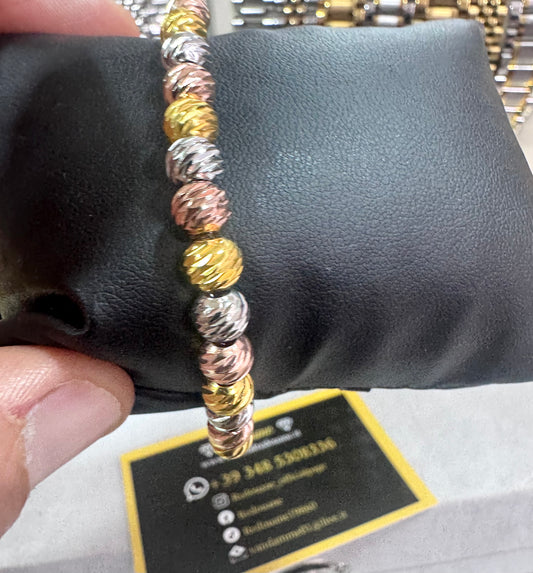 Bracciale MILLELUCI tricolori acciaio *54