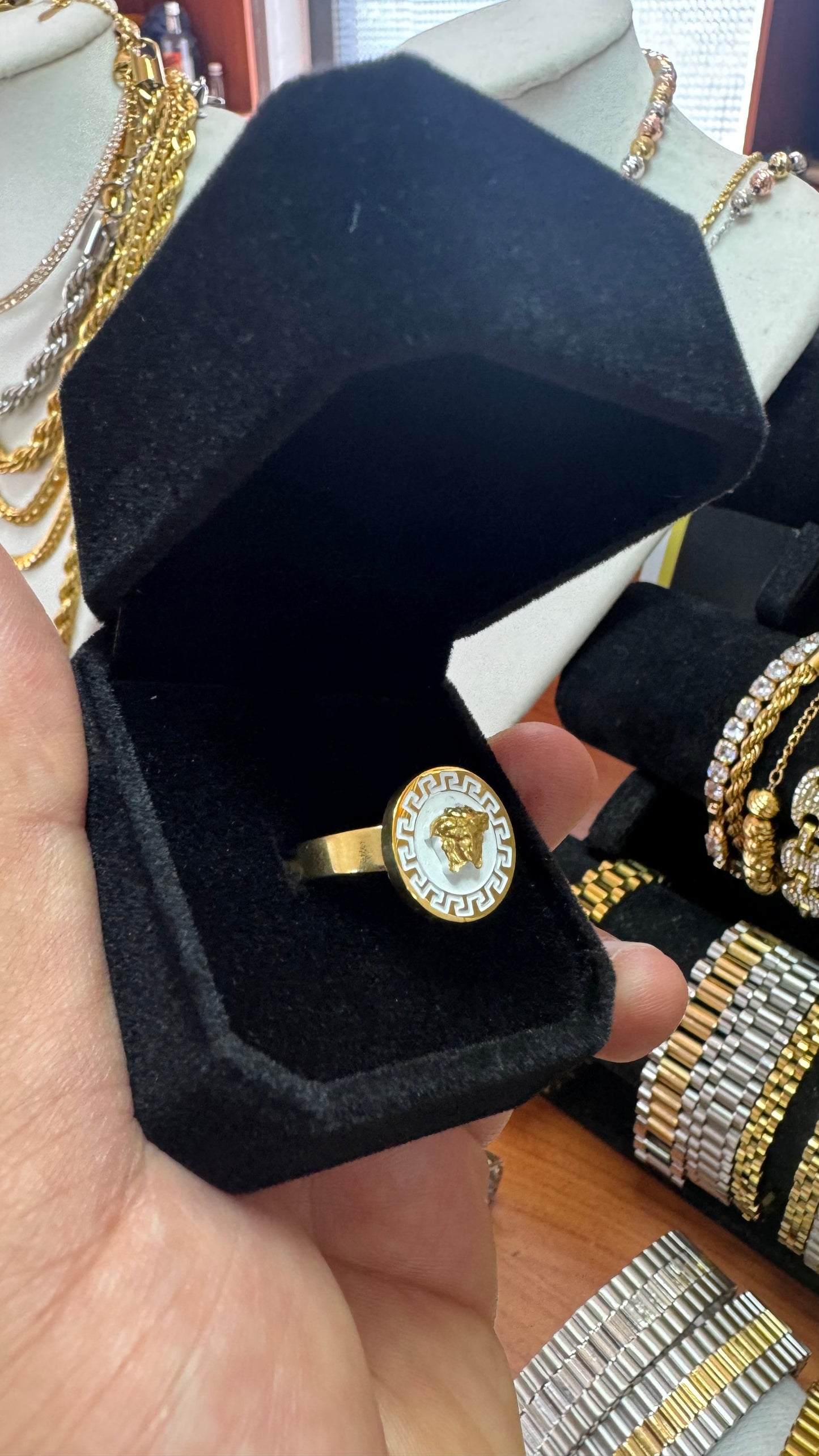 Anello regolabile acciaio *39