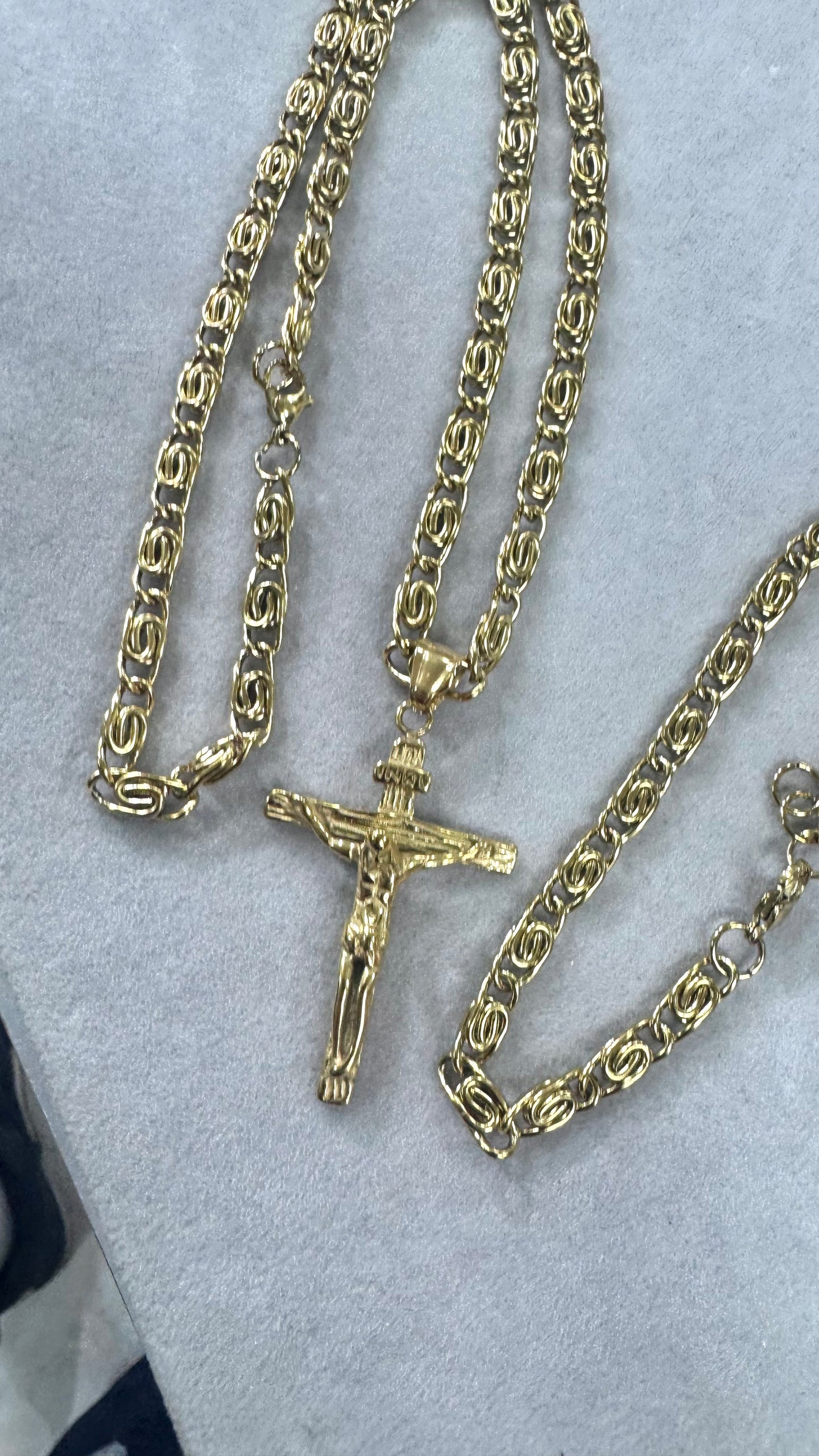combo kit croce Acciaio oro*187