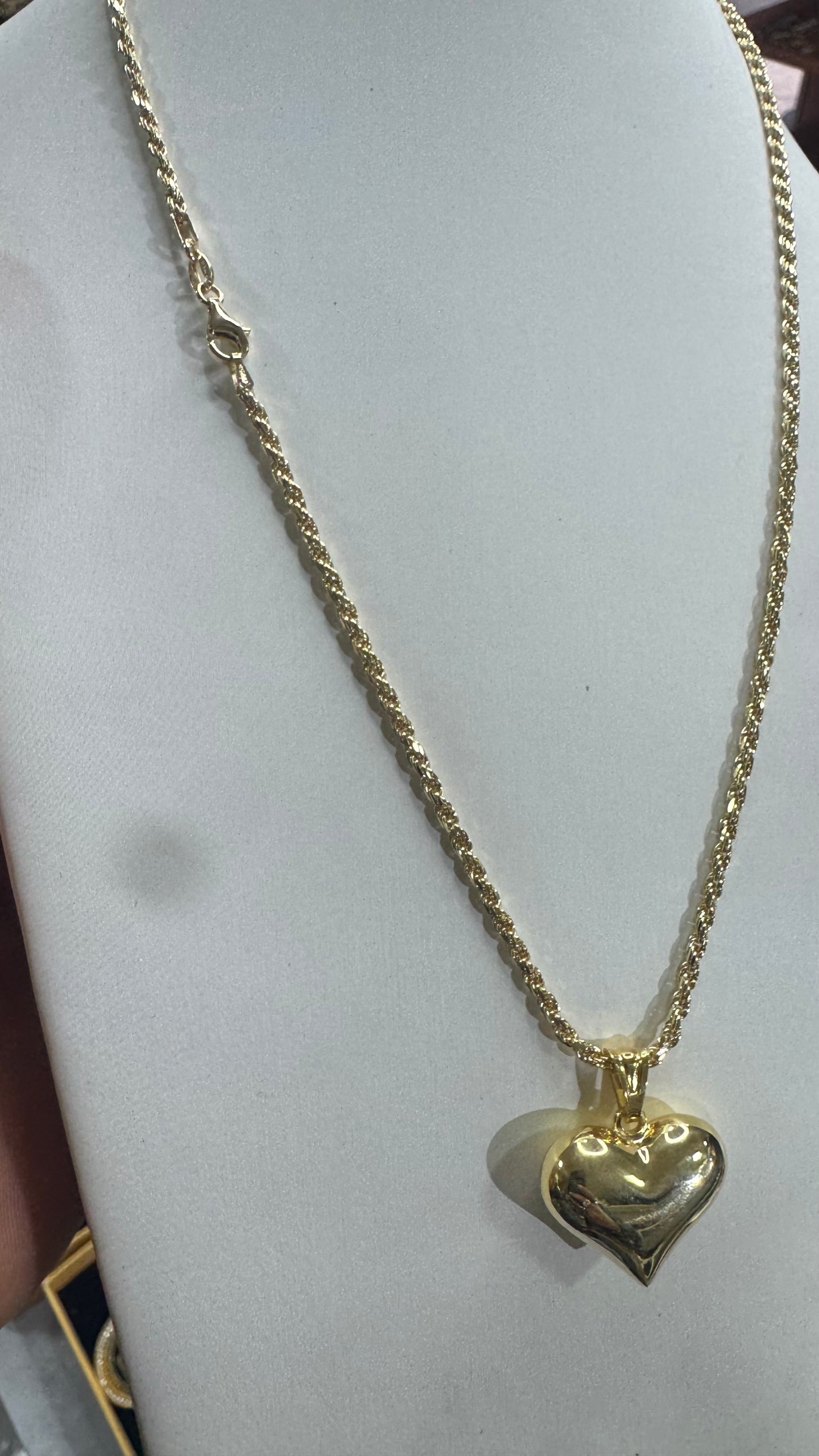 Collana Argento 925 cuore *605