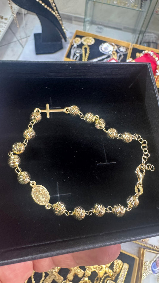 Bracciale Rosario Argento 925 *613