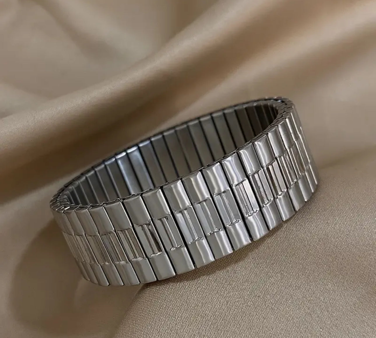 Bracciale a molla acciaio *04