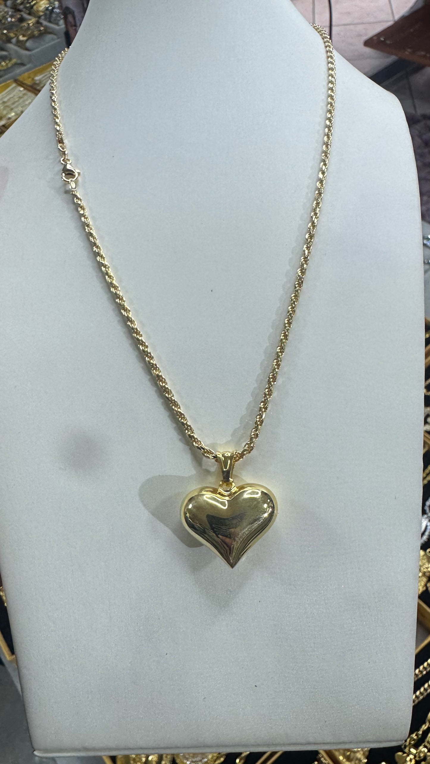 Collana Argento 925 cuore *605