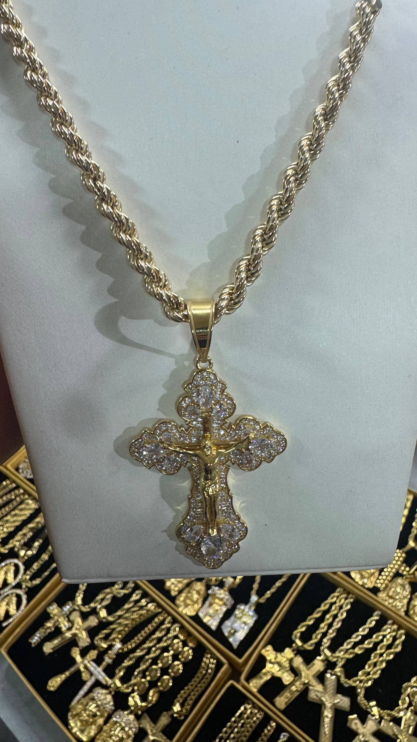 Collana Argento 925 croce RIO *618