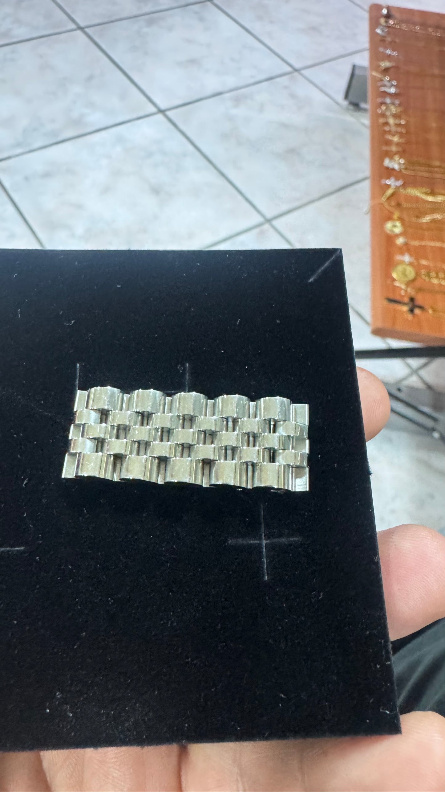 Anello giubileo morbido acciaio Argento *64