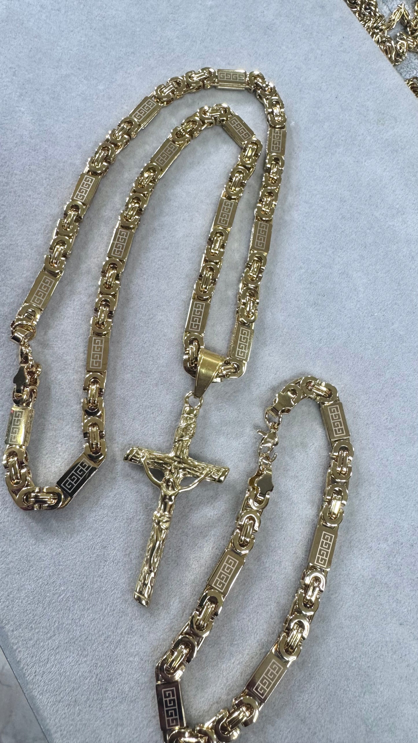 combo kit croce Acciaio oro*188