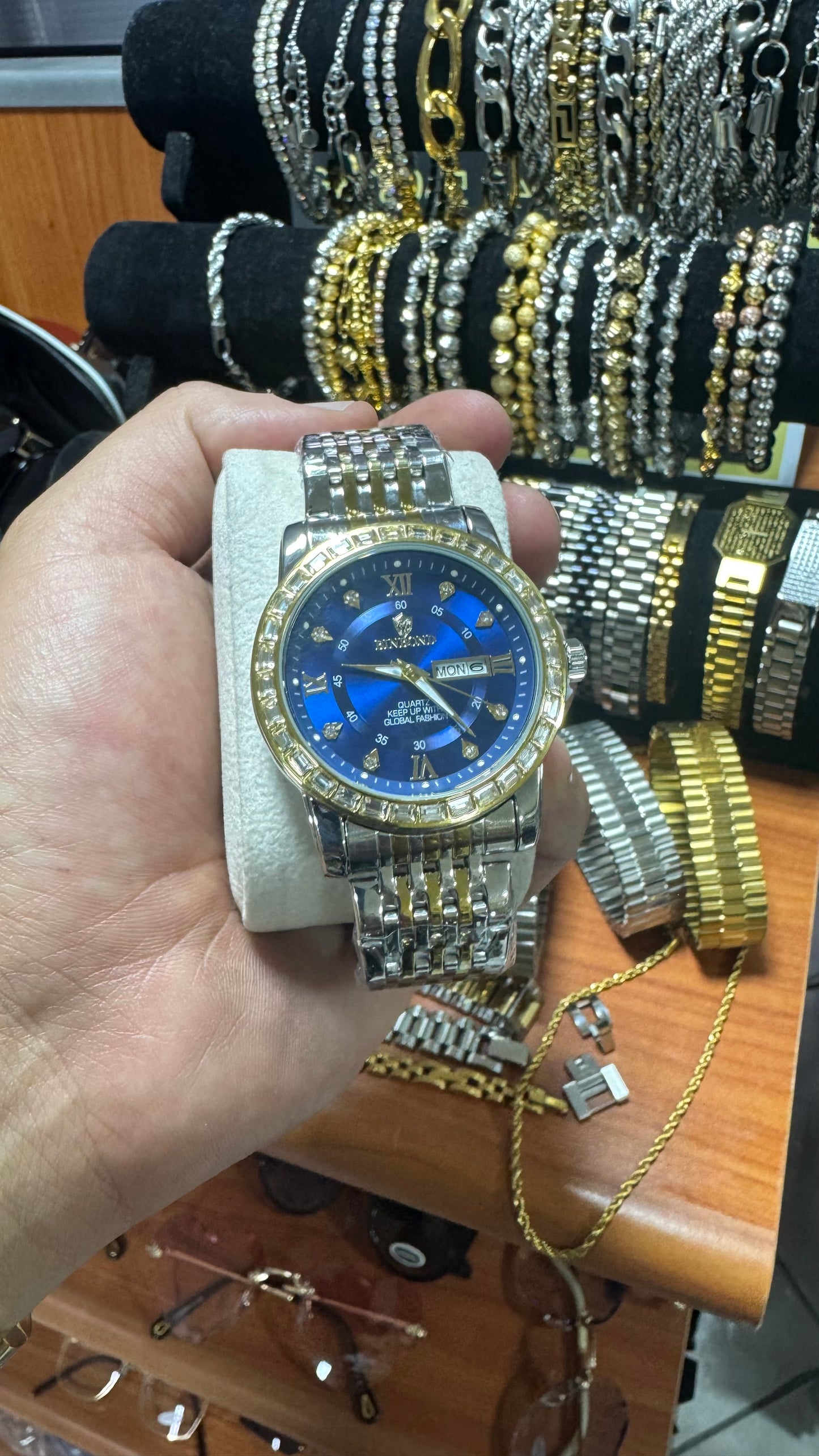 Orologio acciaio oro *20