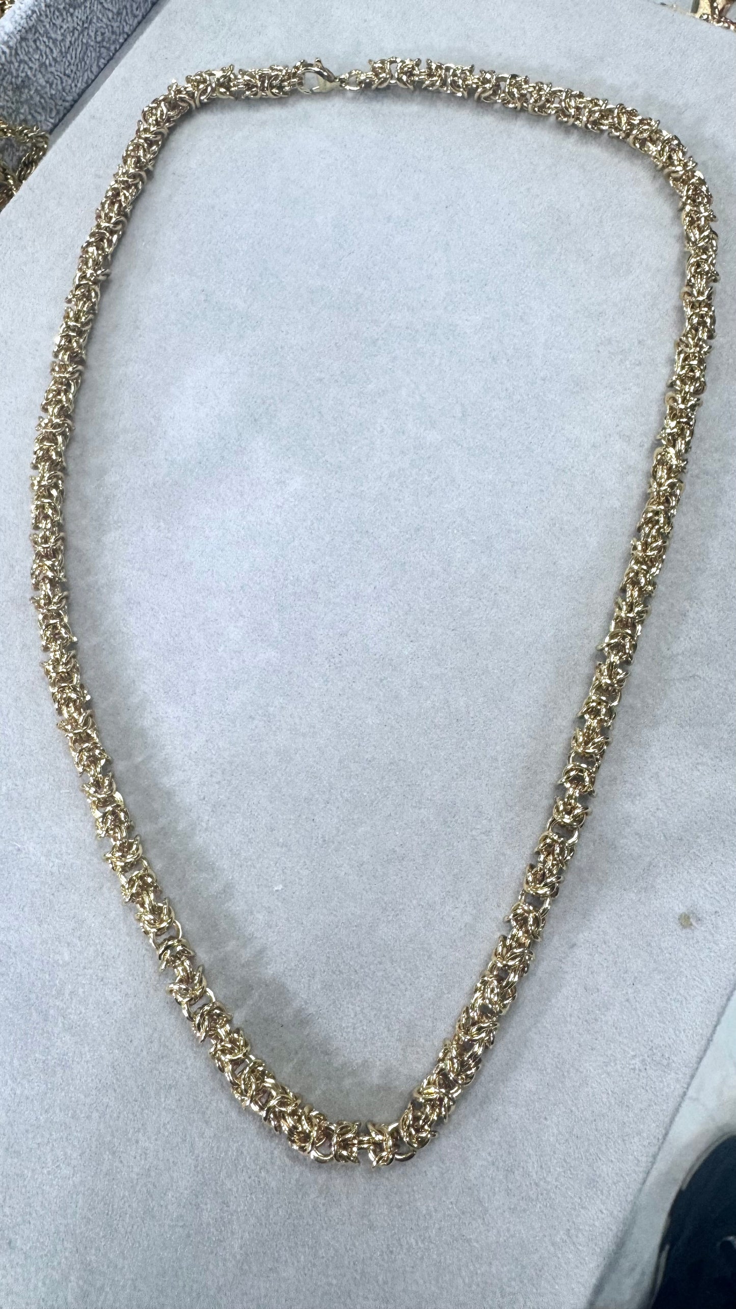 Collana modello Red acciaio oro*345
