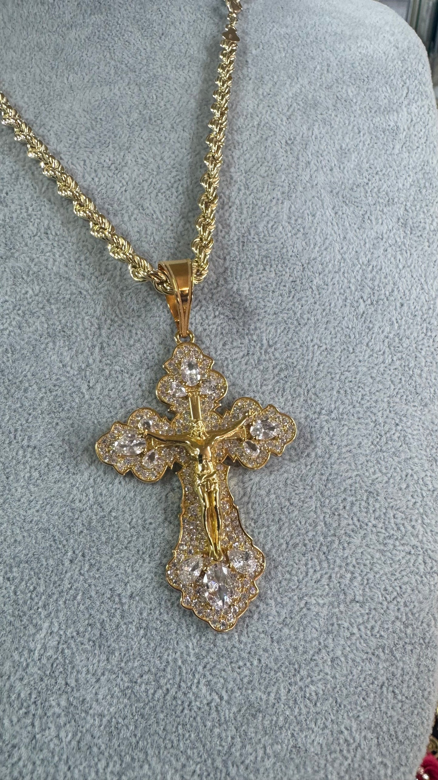 Collana Argento 925 croce Rio *616