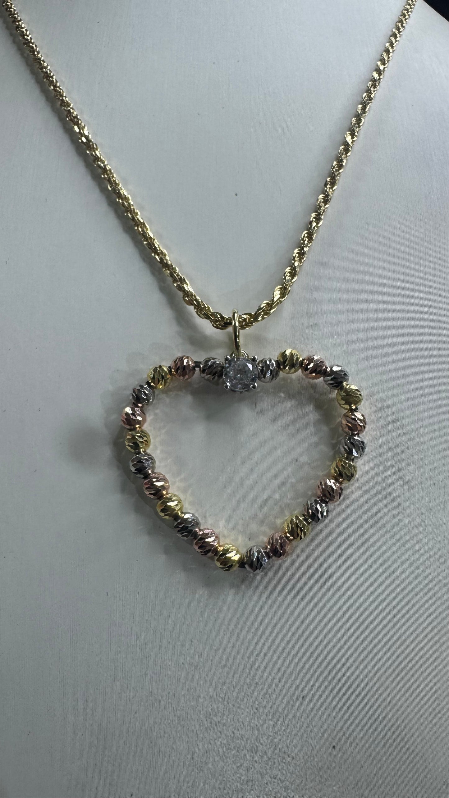 Collana Argento 925 cuore MILLELUCI*619
