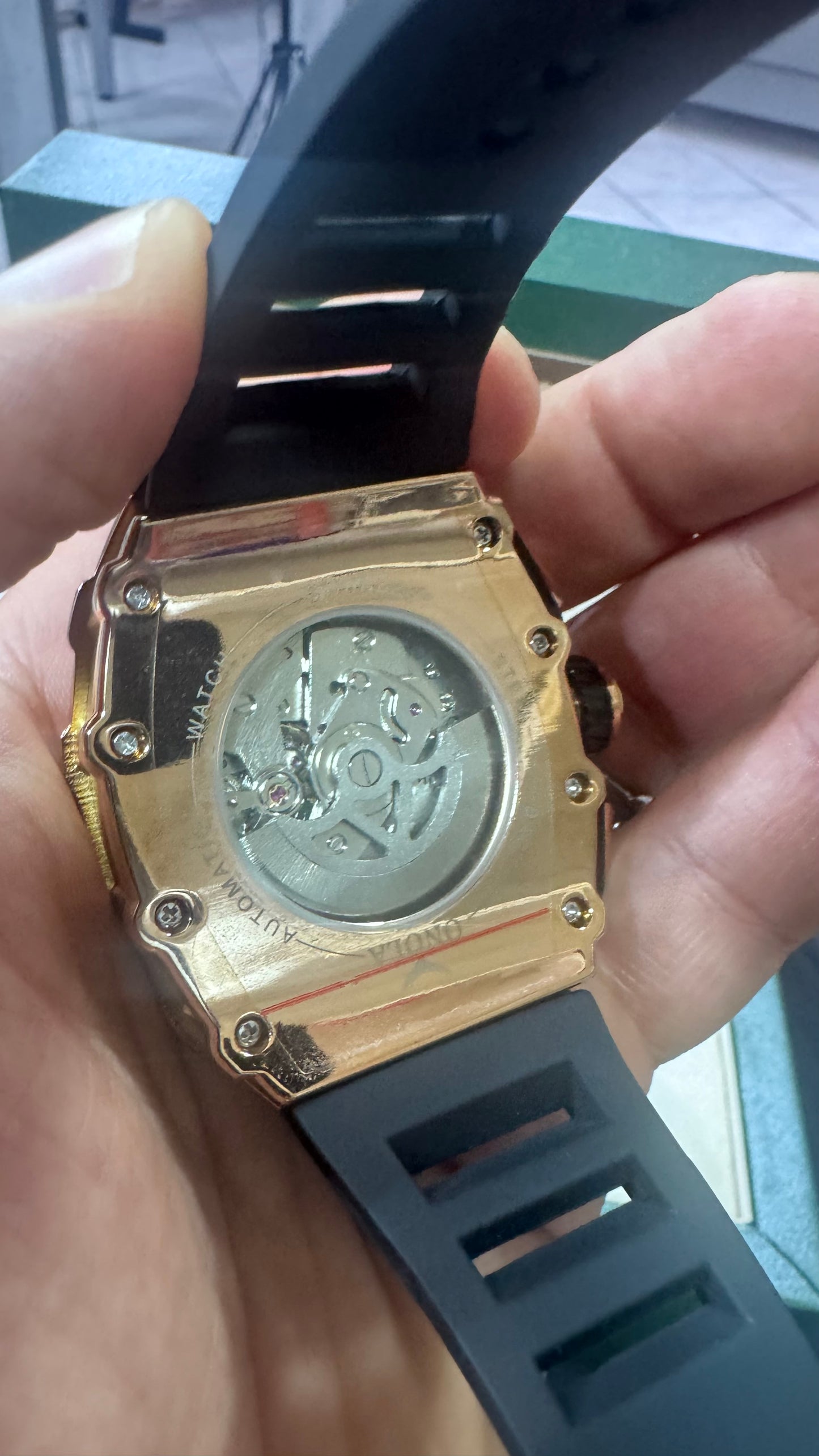 Orologio acciaio oro *34