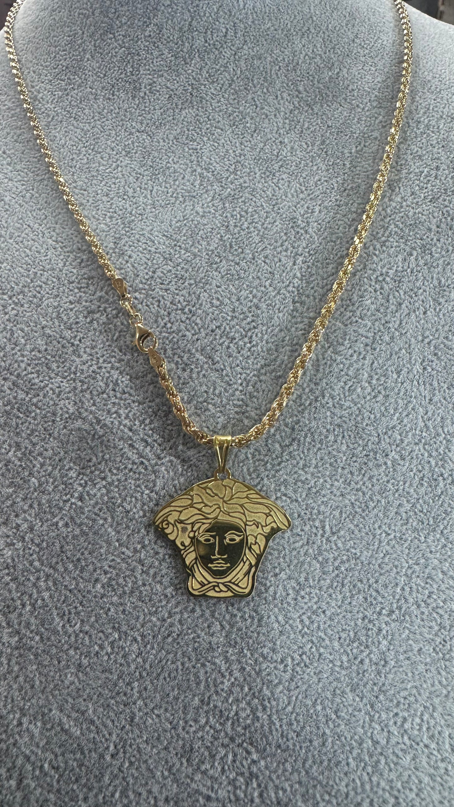 Collana Argento 925 medusa *607