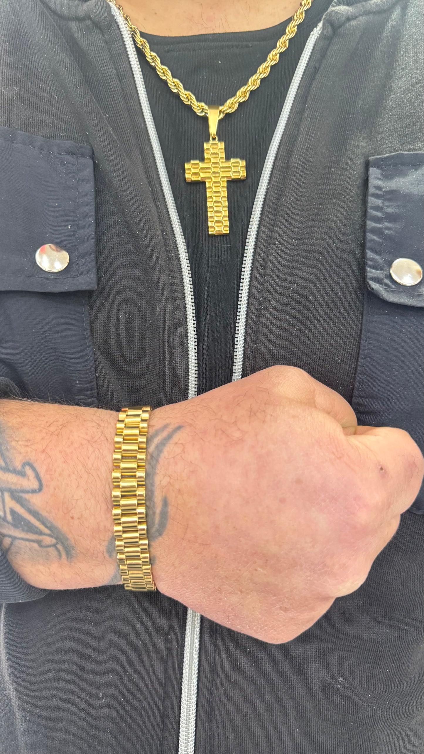 Combo kit acciaio oro *29