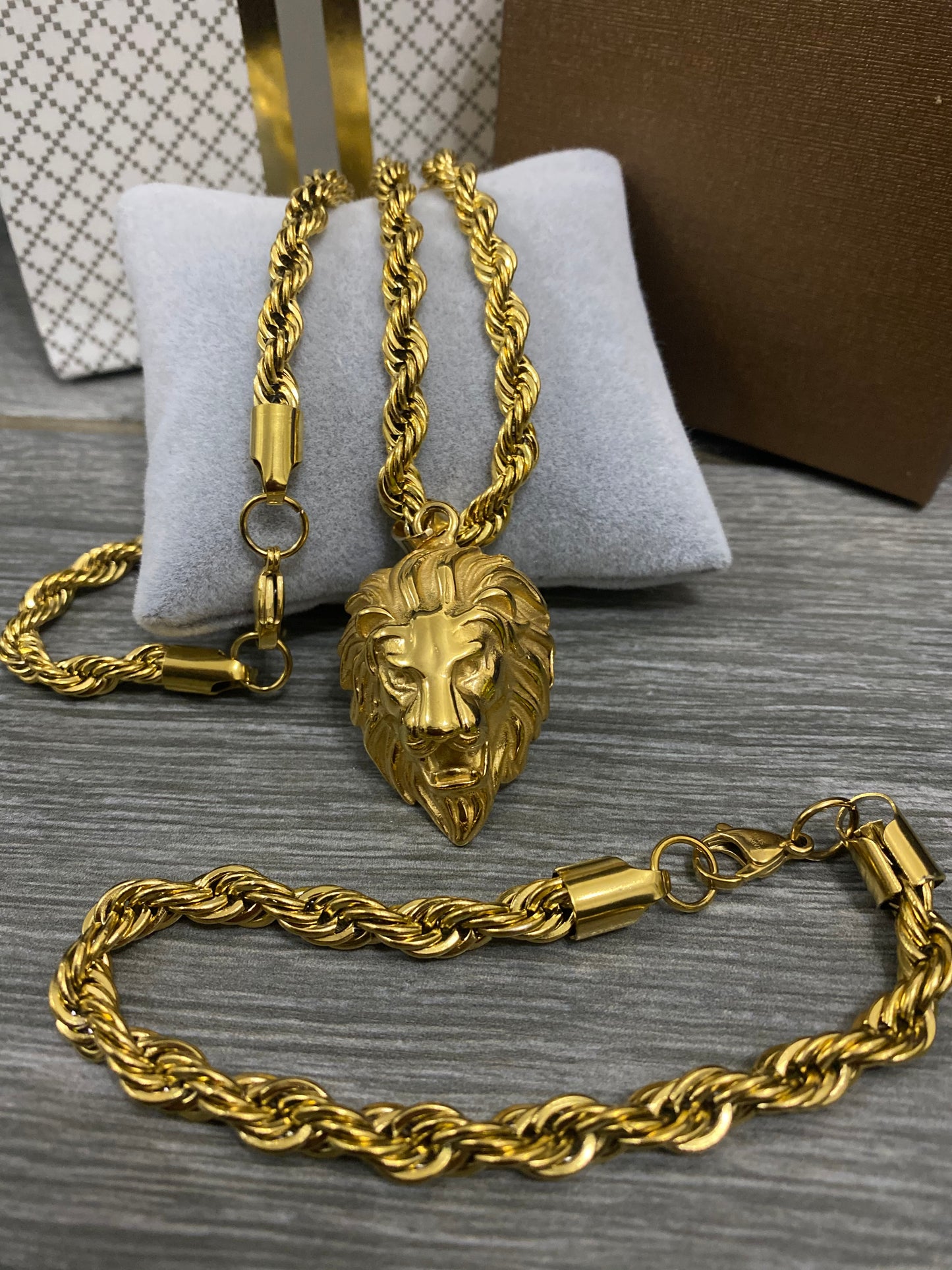 Combo kit acciaio oro *93
