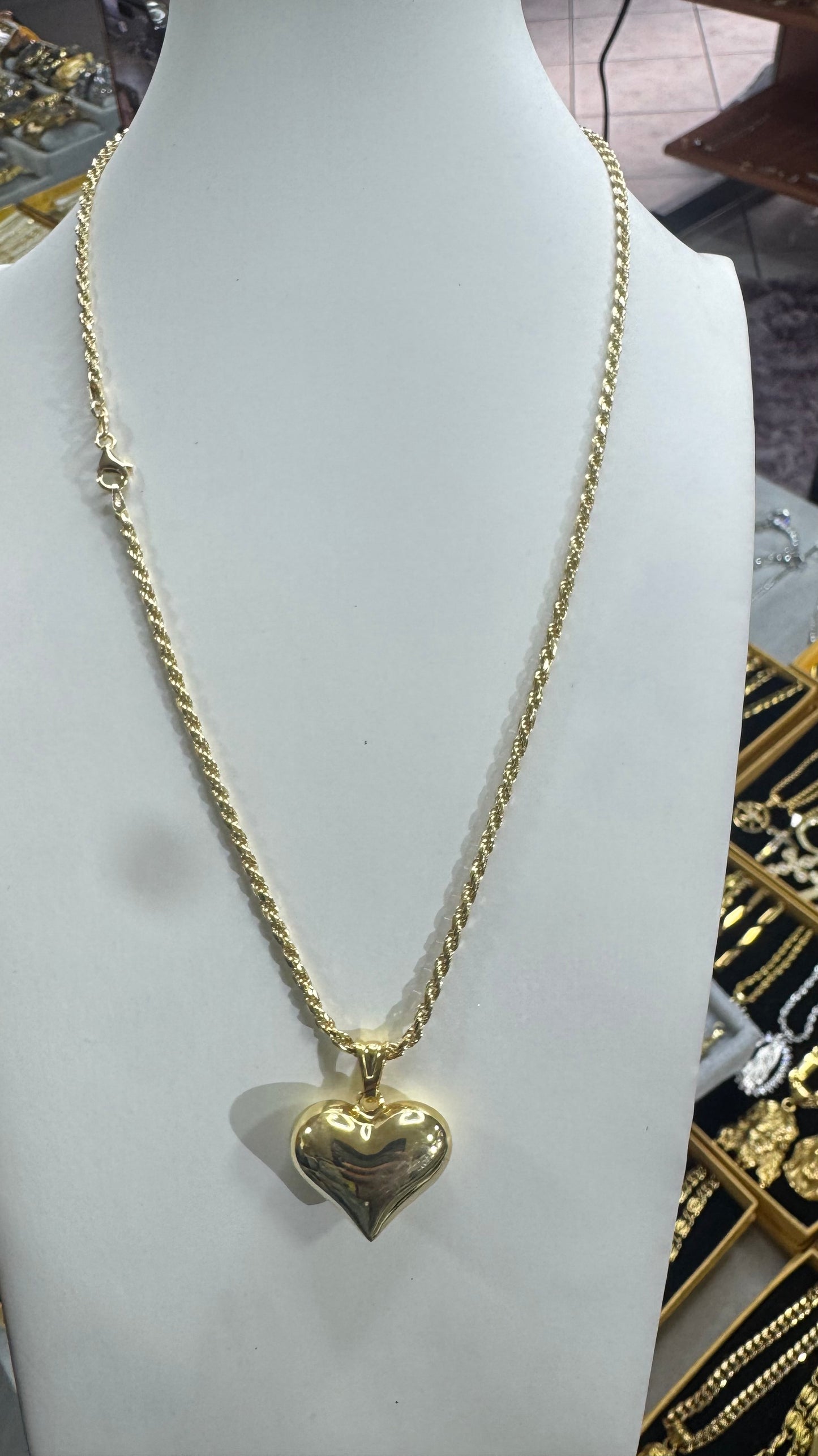 Collana Argento 925 cuore *605