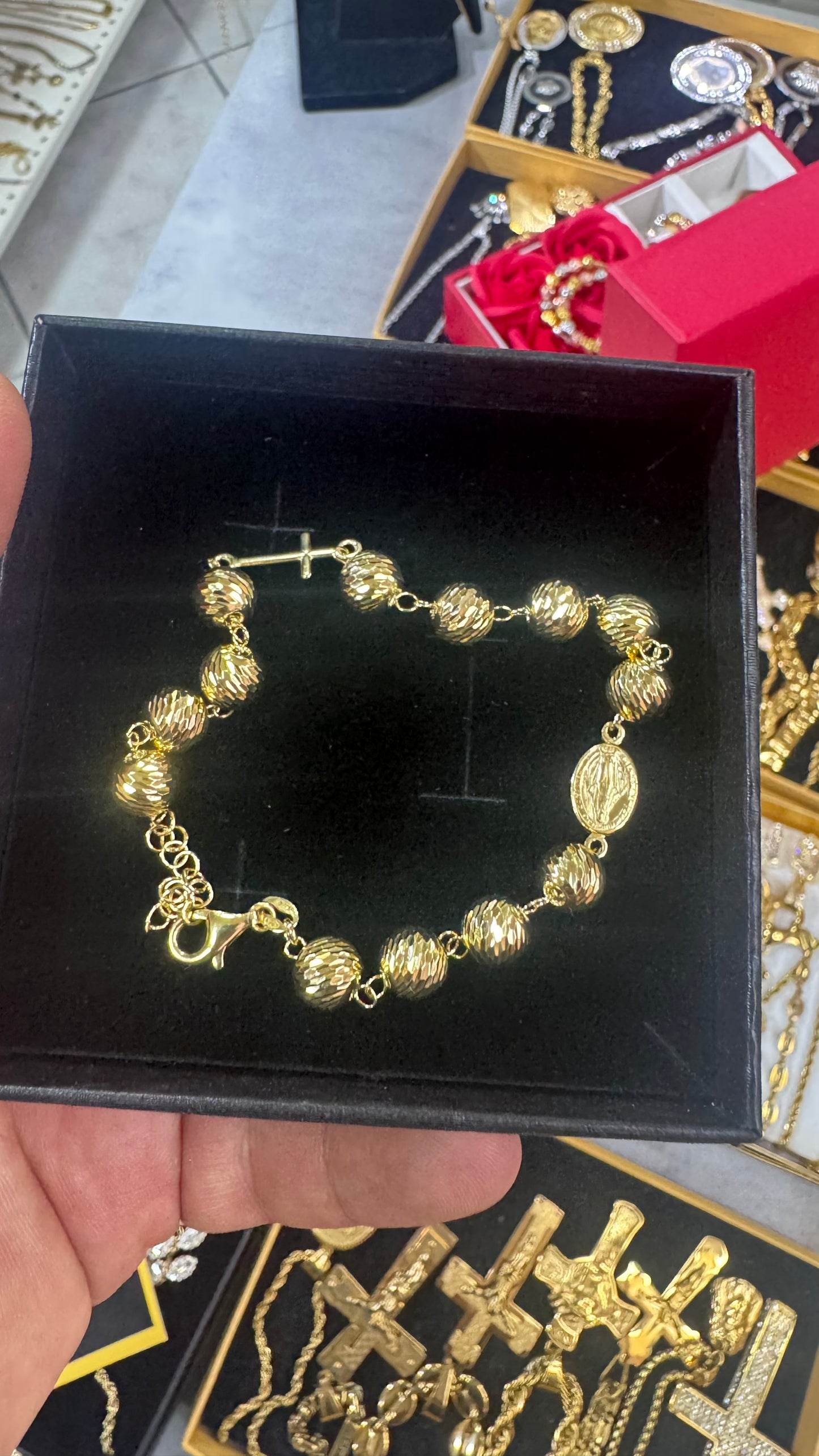 Bracciale Rosario Argento 925 *612