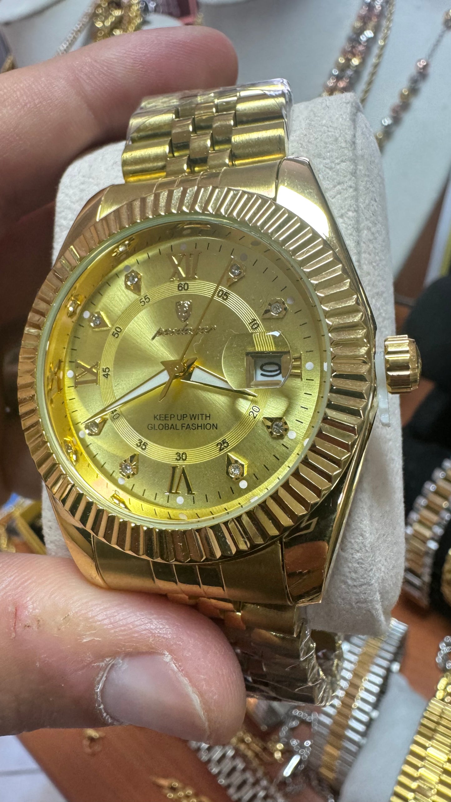 Orologio acciaio oro *19