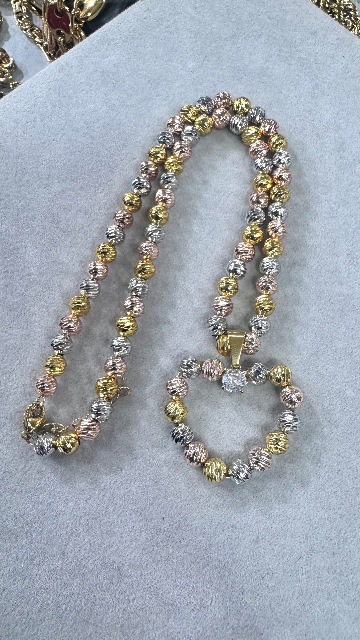 Collana MILLELUCI con cuore *106