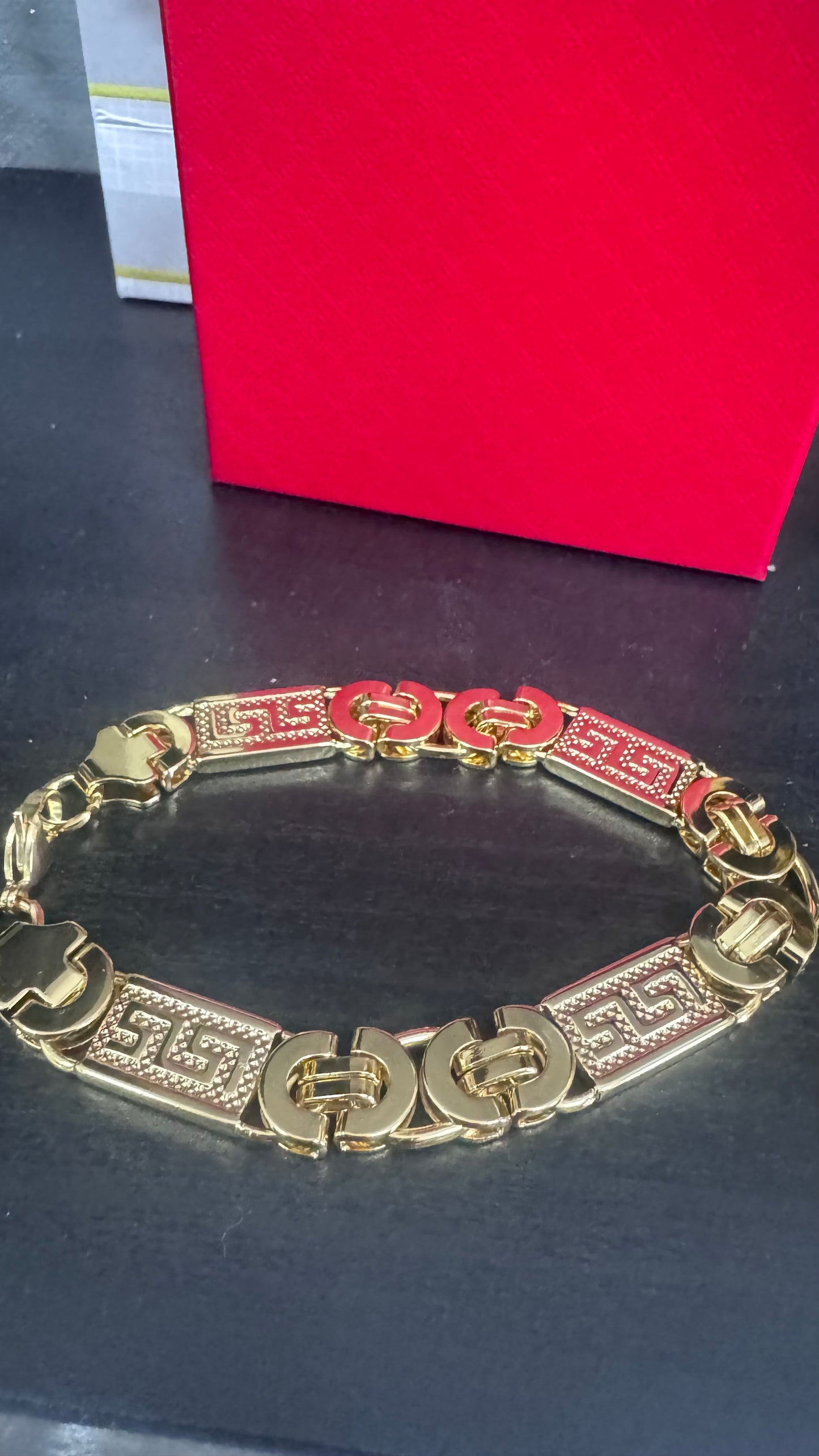 Bracciale greca piastra *115