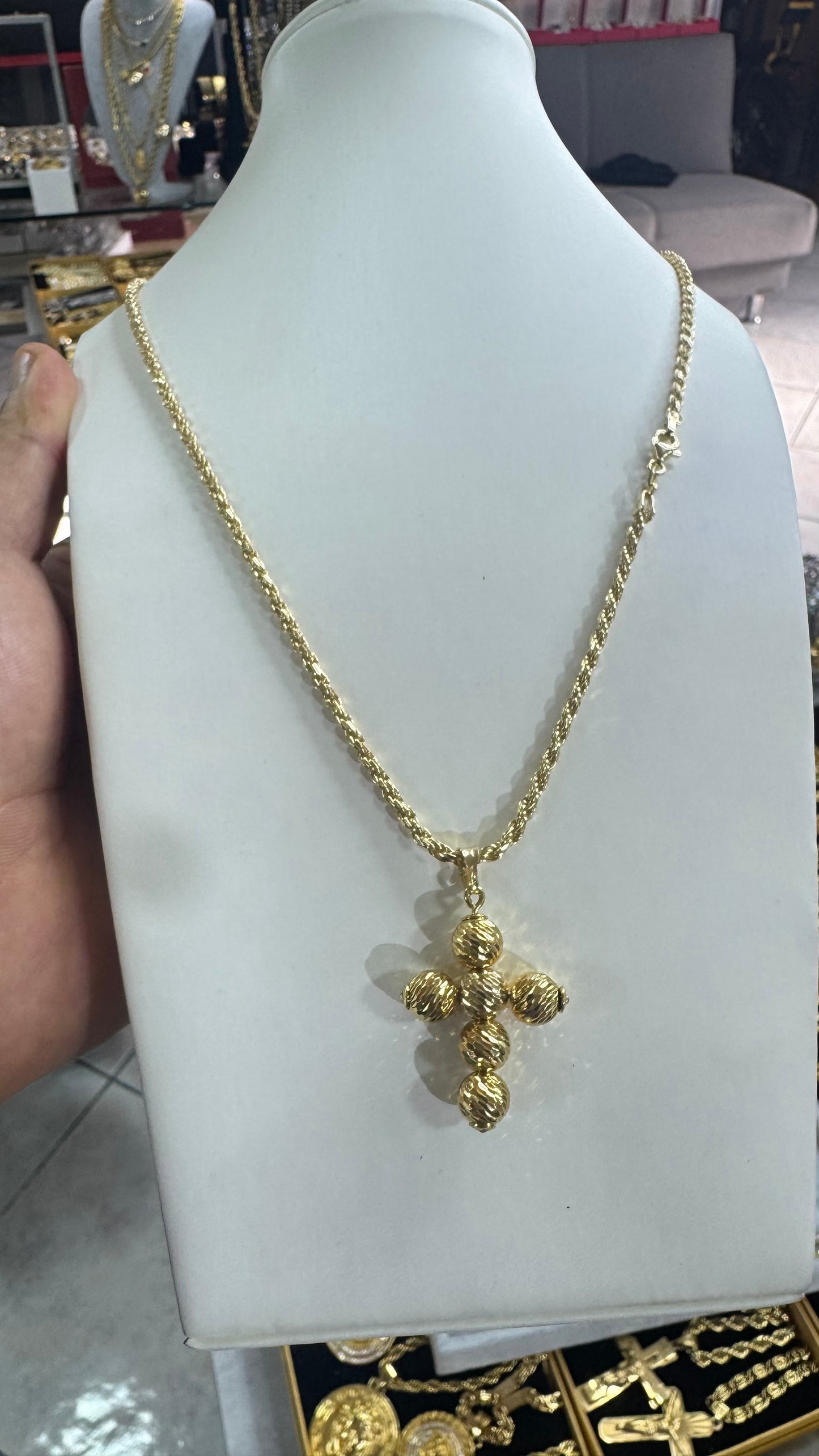 Collana Argento 925 croce *600