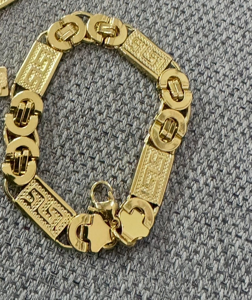 Bracciale greca piastra *115
