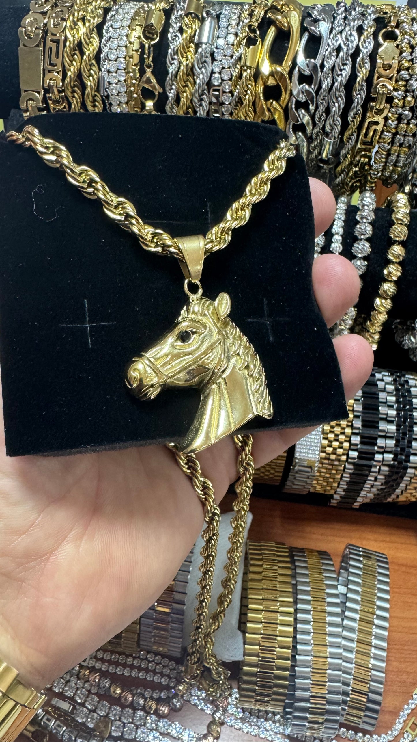 Combo kit oro acciaio cavallo*50