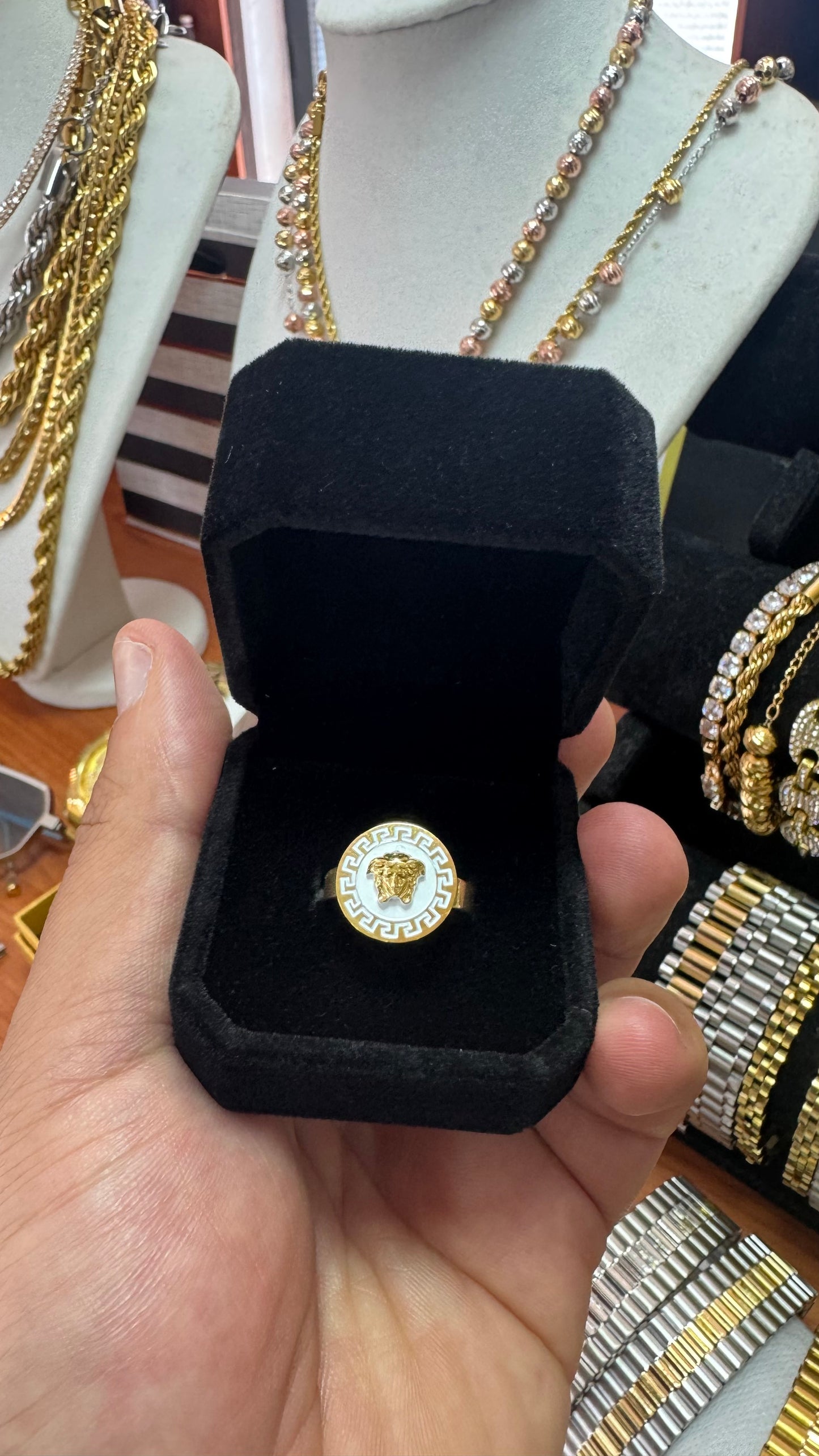 Anello regolabile acciaio *39