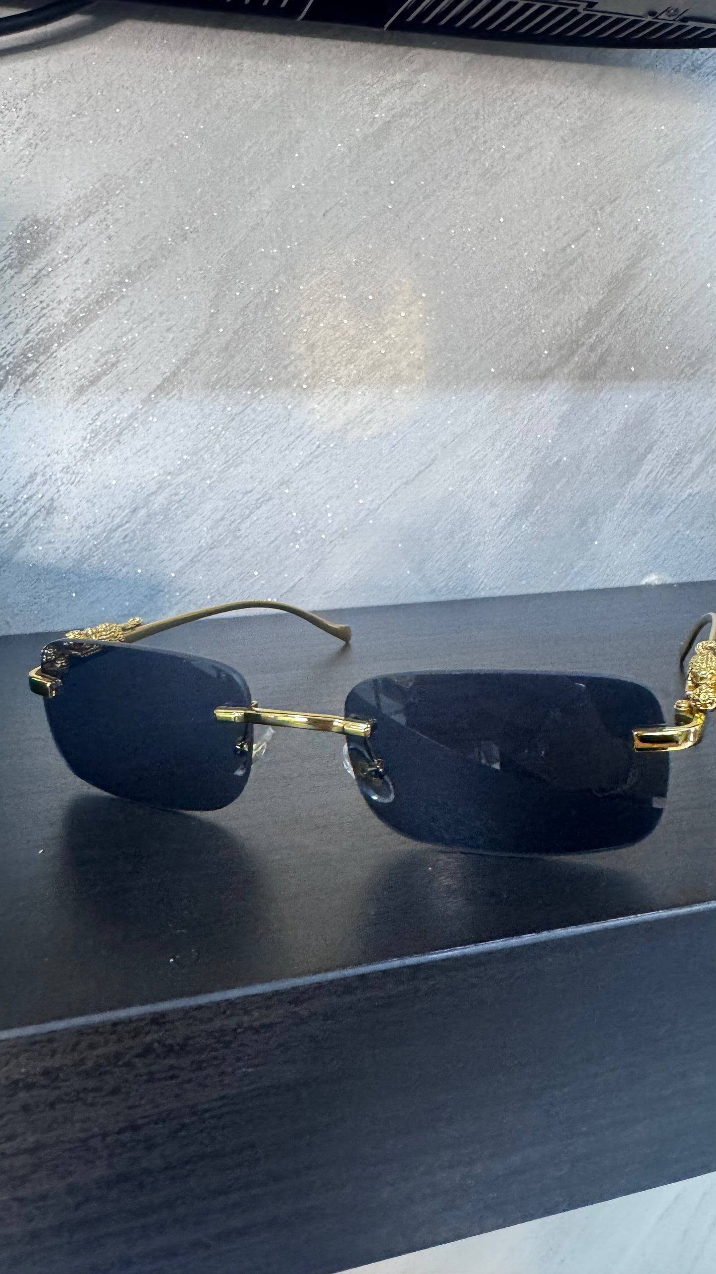 Occhiali da sole nero unisex *67