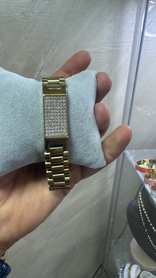 Bracciale president Diamond acciaio *39