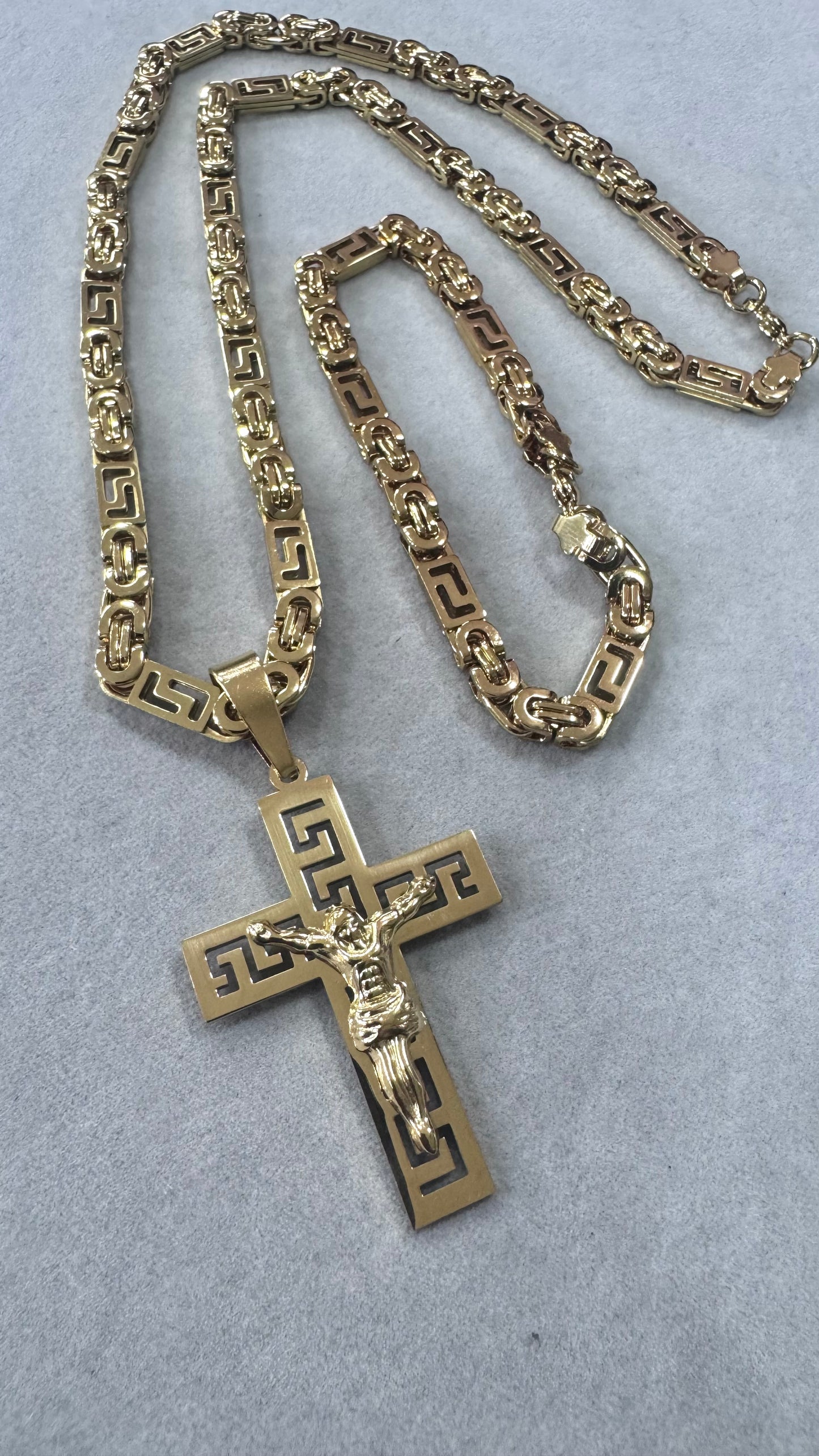 Combo Kit greca acciaio oro *224