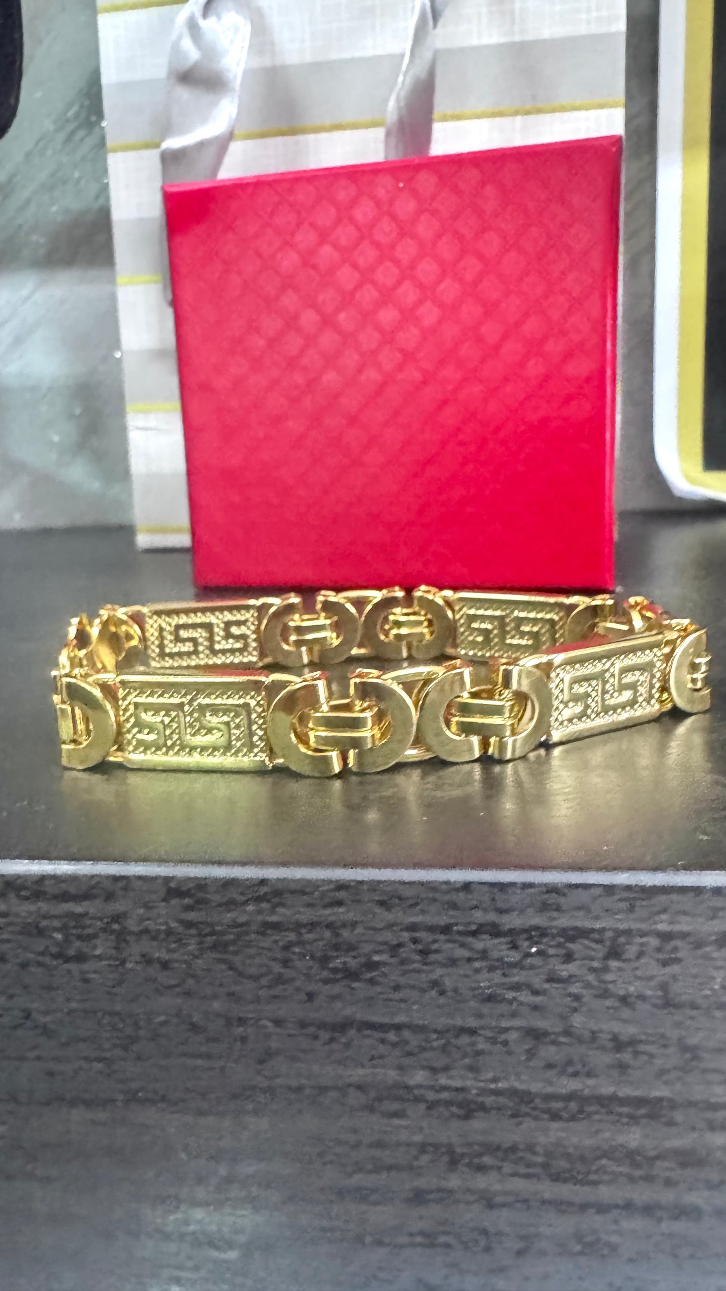 Bracciale greca piastra *115