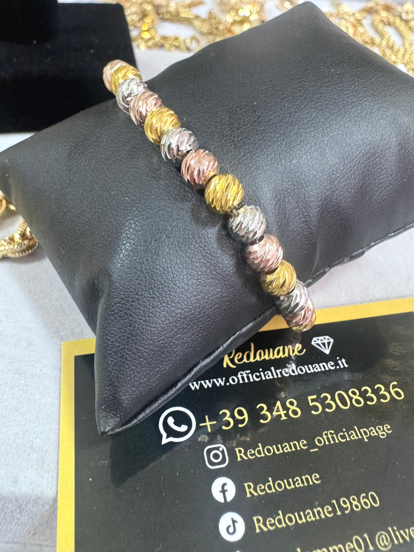 Bracciale MILLELUCI tricolori acciaio *54
