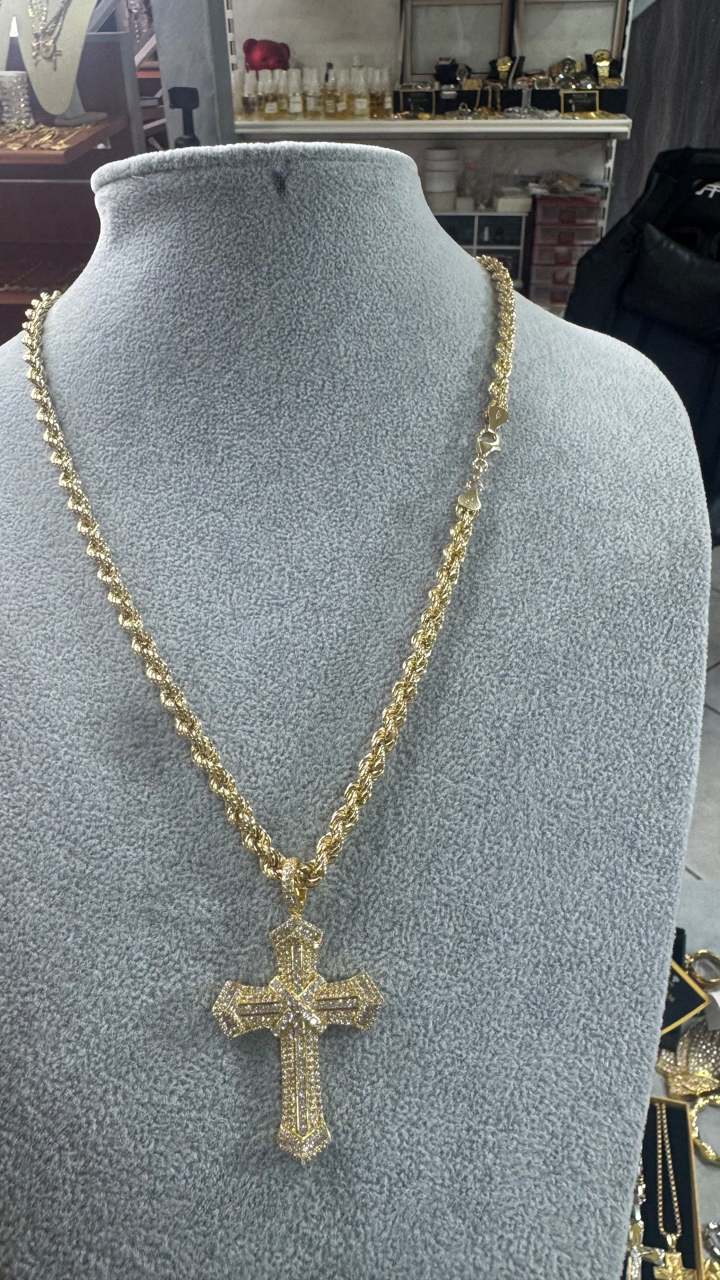 Collana Argento 925 croce *603
