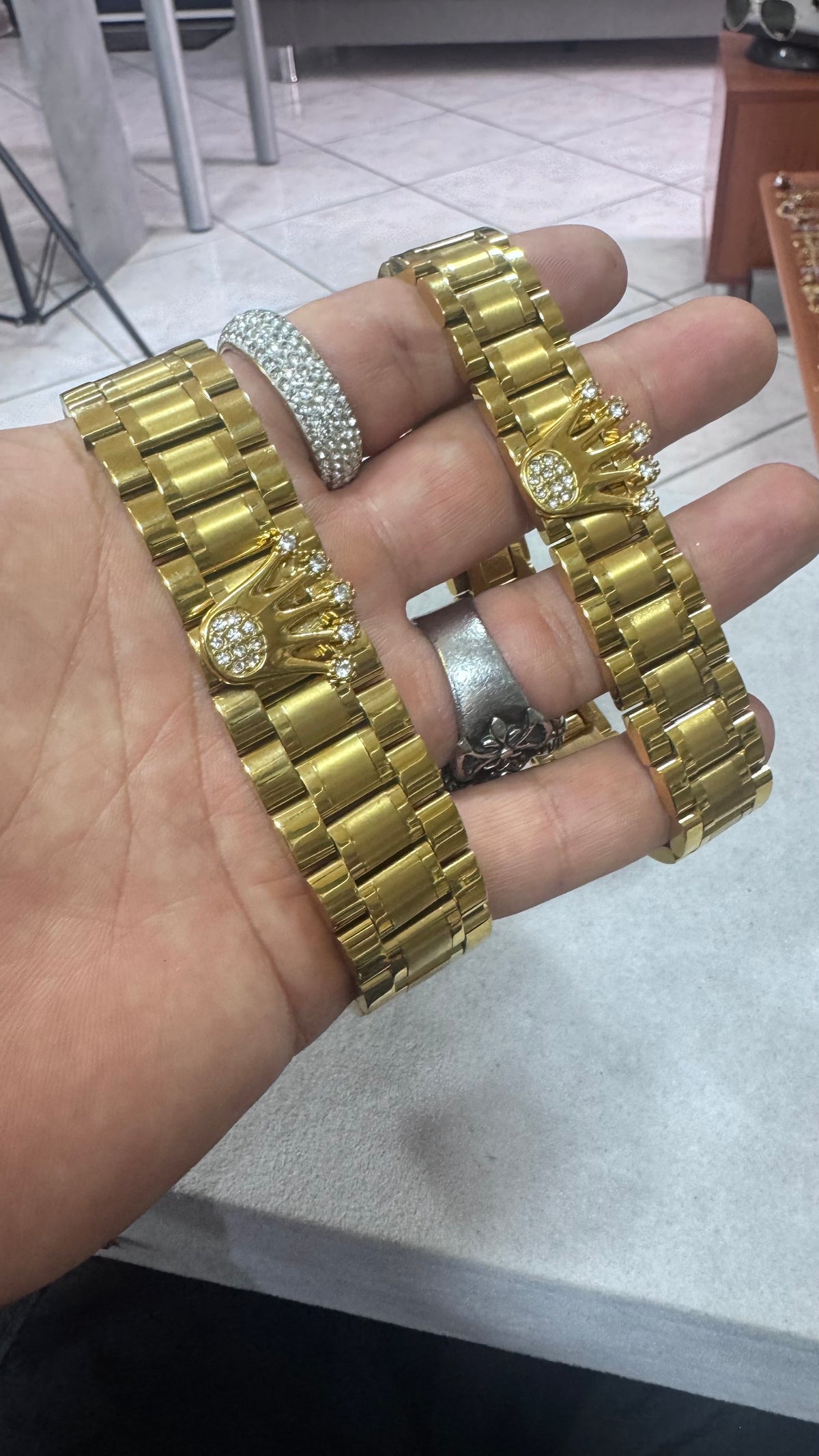 Bracciale president chiusura orologio*235