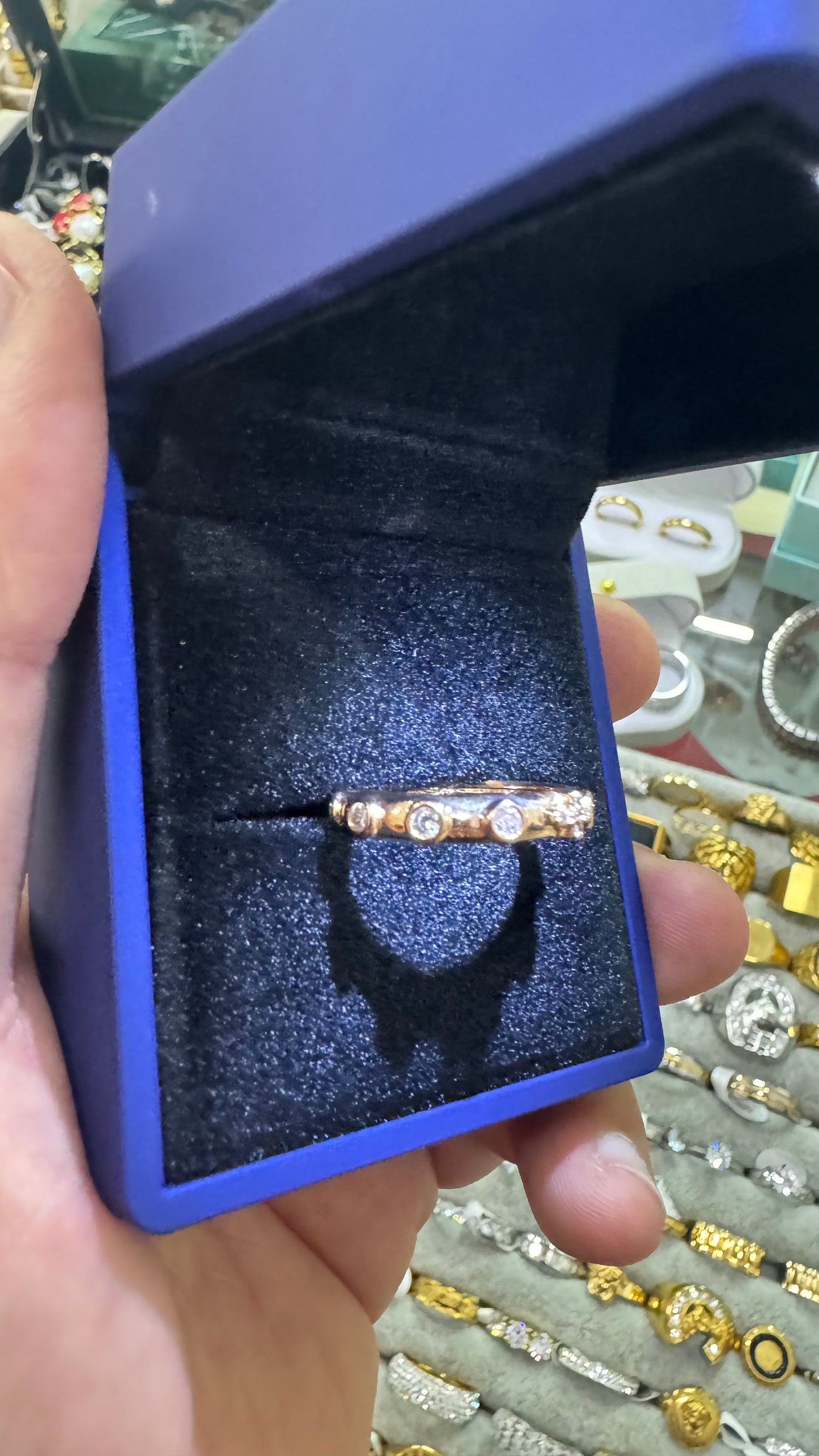 Anello donna acciaio *34