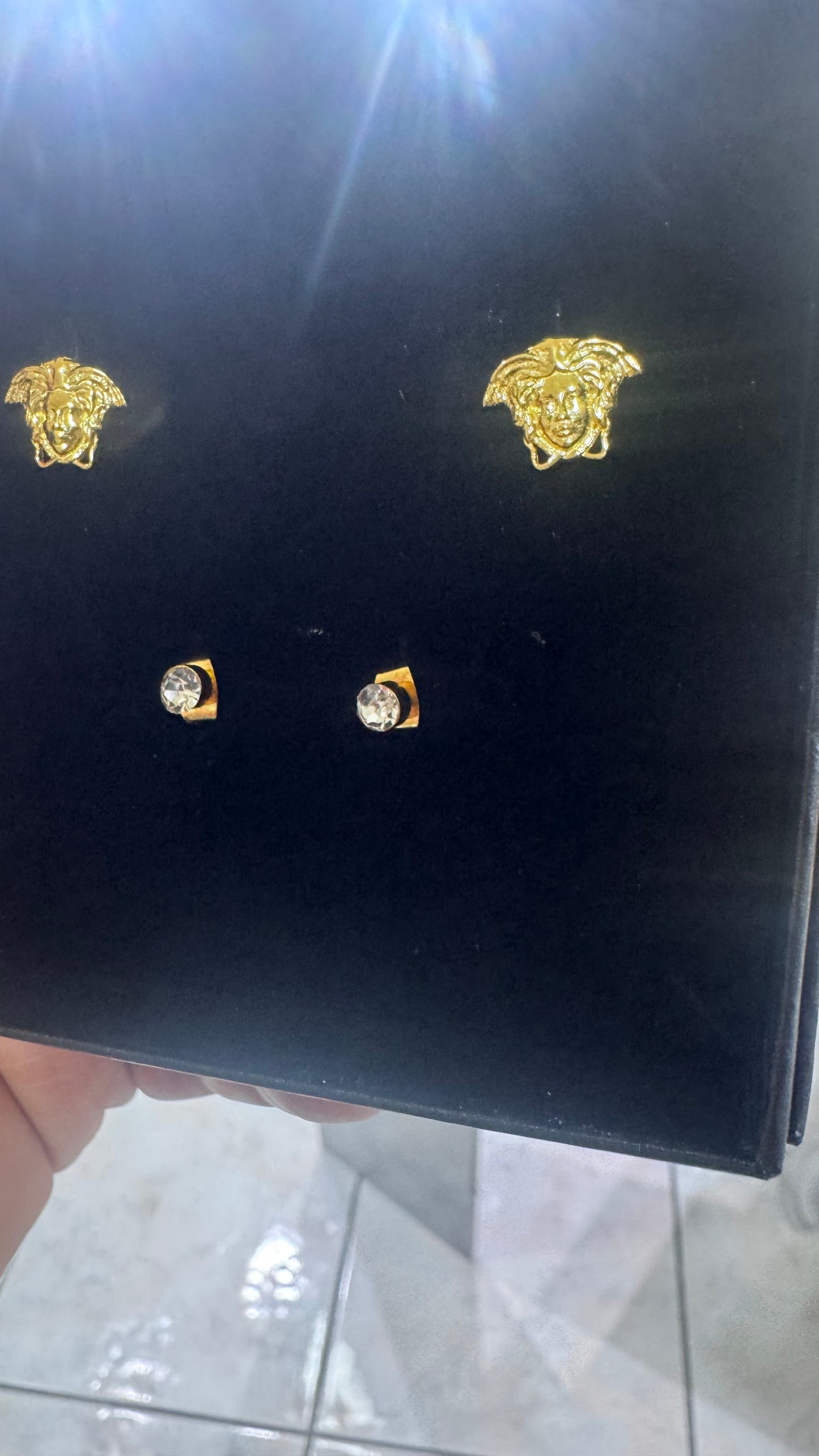 Orecchini unisex argento*25