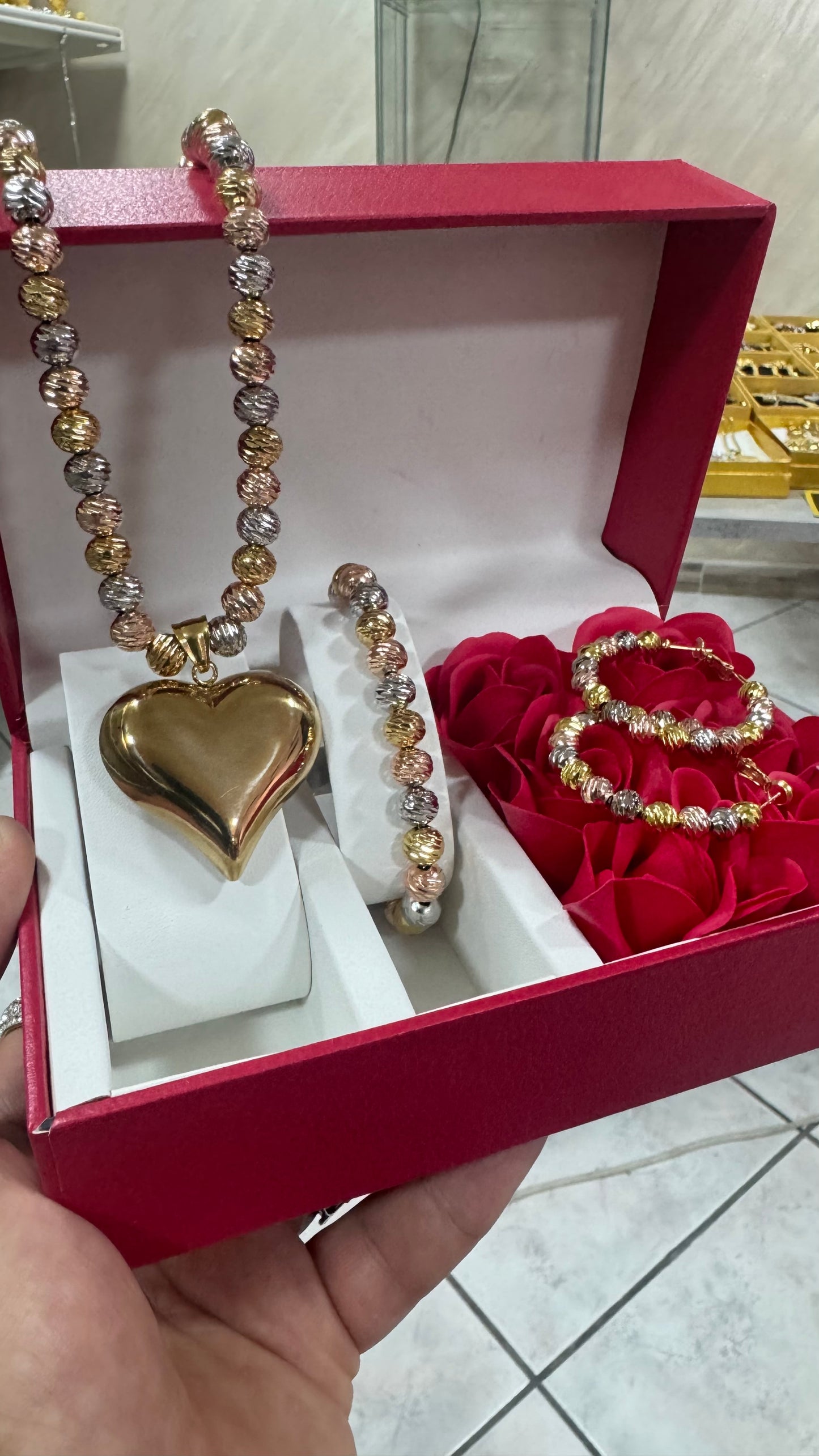 Combo tris milleluci Cuore tricolori*14