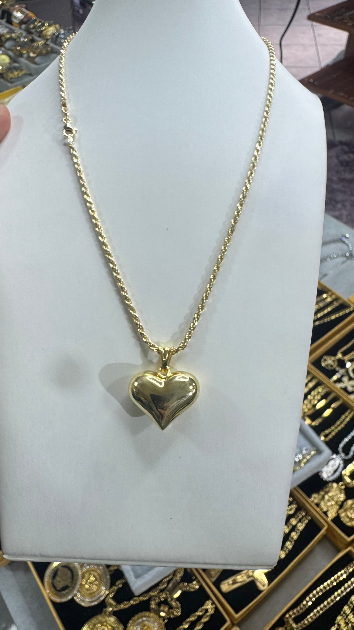 Collana Argento 925 cuore *605