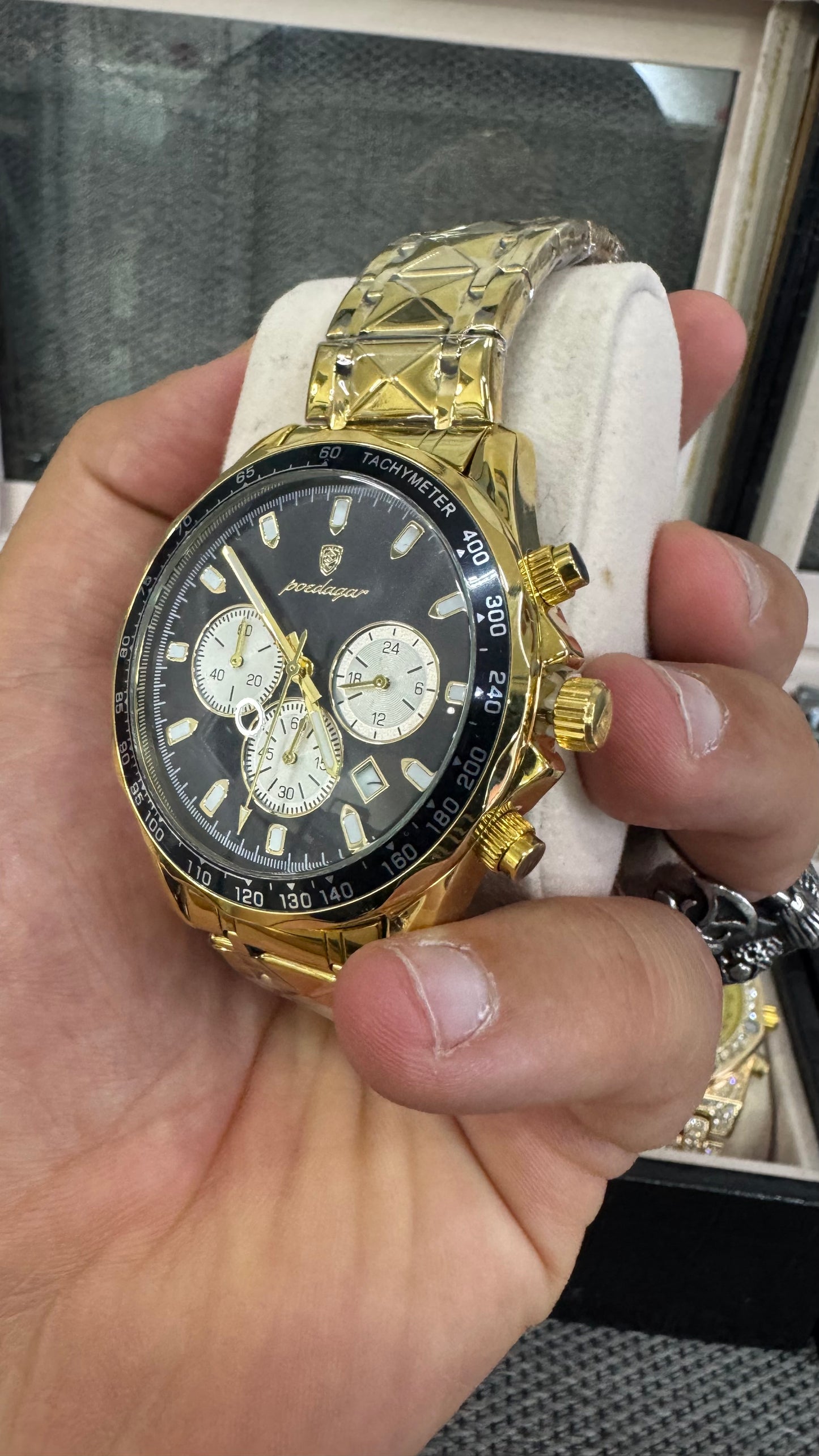 Orologio acciaio oro *30