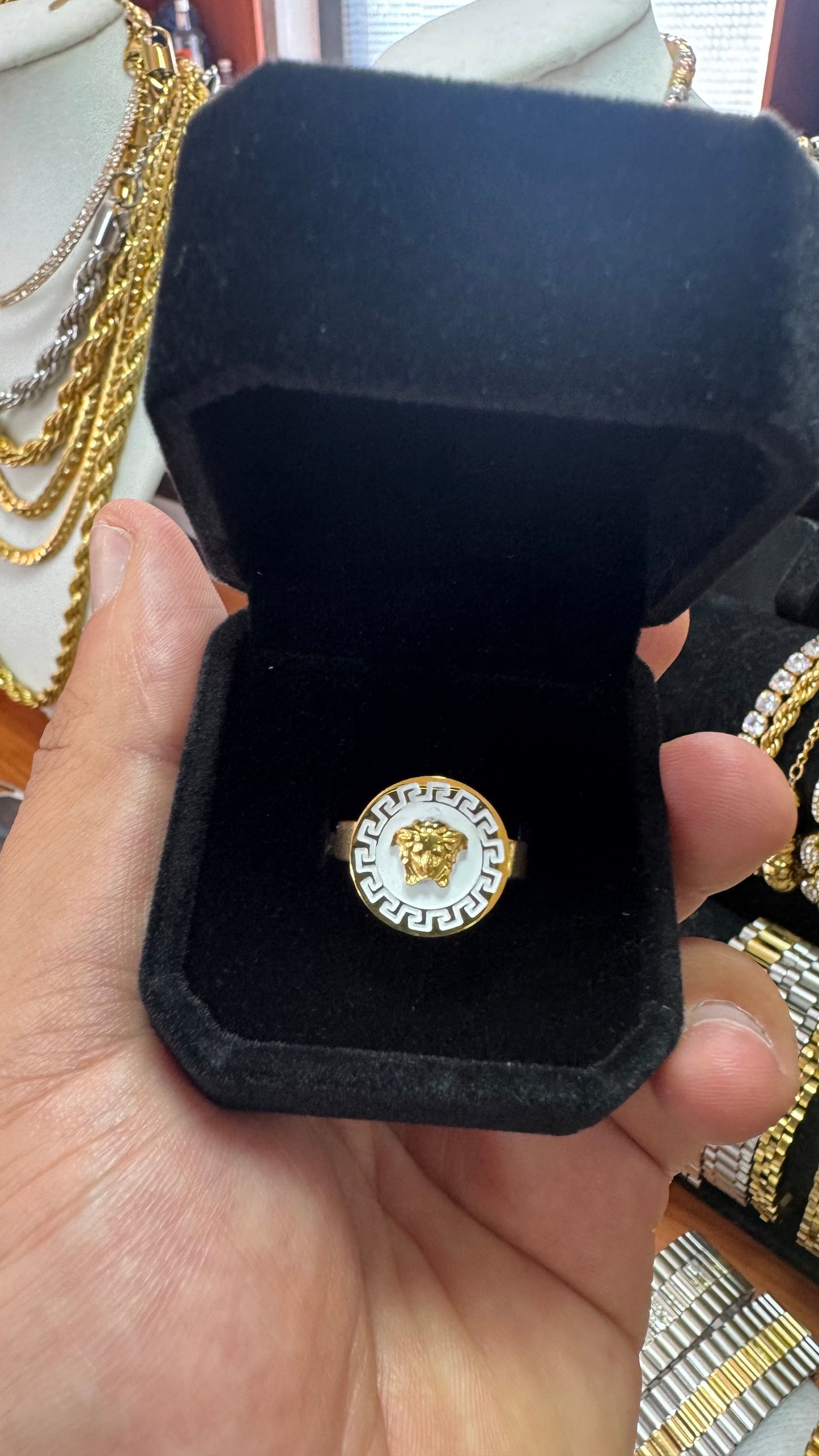 Anello regolabile acciaio *39