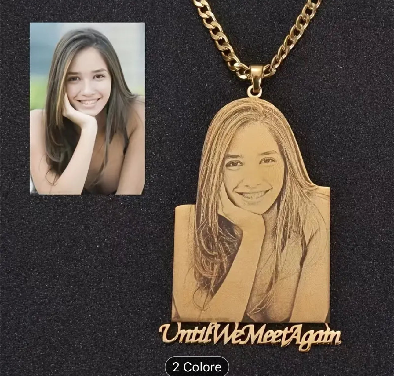 Collana con foto personalizzata *66