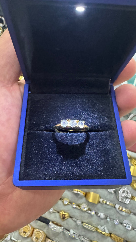 Anello donna acciaio *28