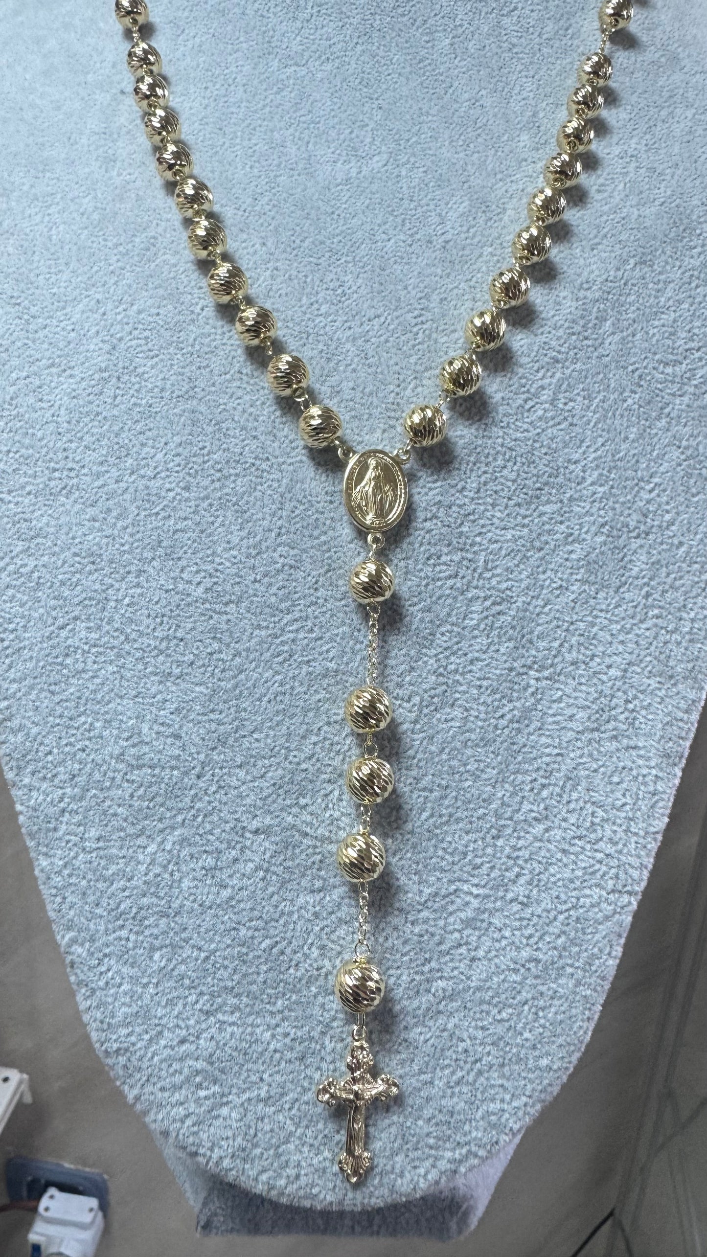 Rosario argento 925 8 MM *235