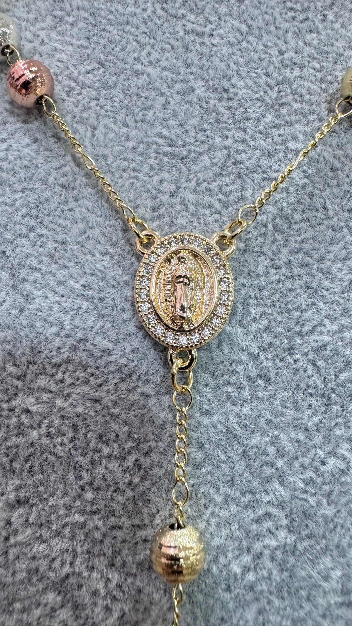 Rosario Red MILLELUCI 6 mm 65 cm *1986