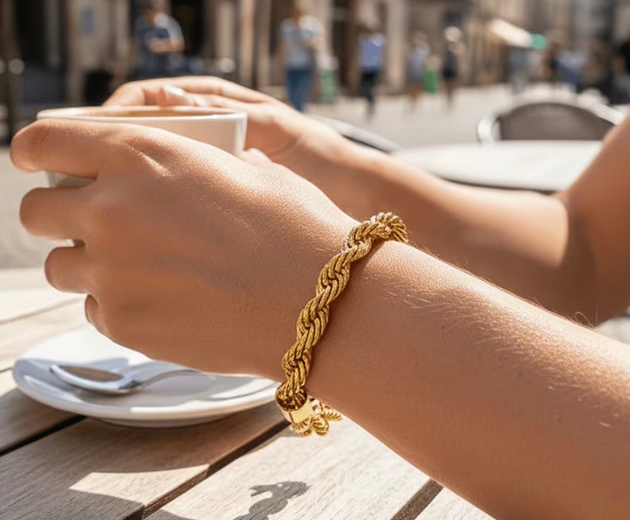 Bracciale acciaio unisex *24