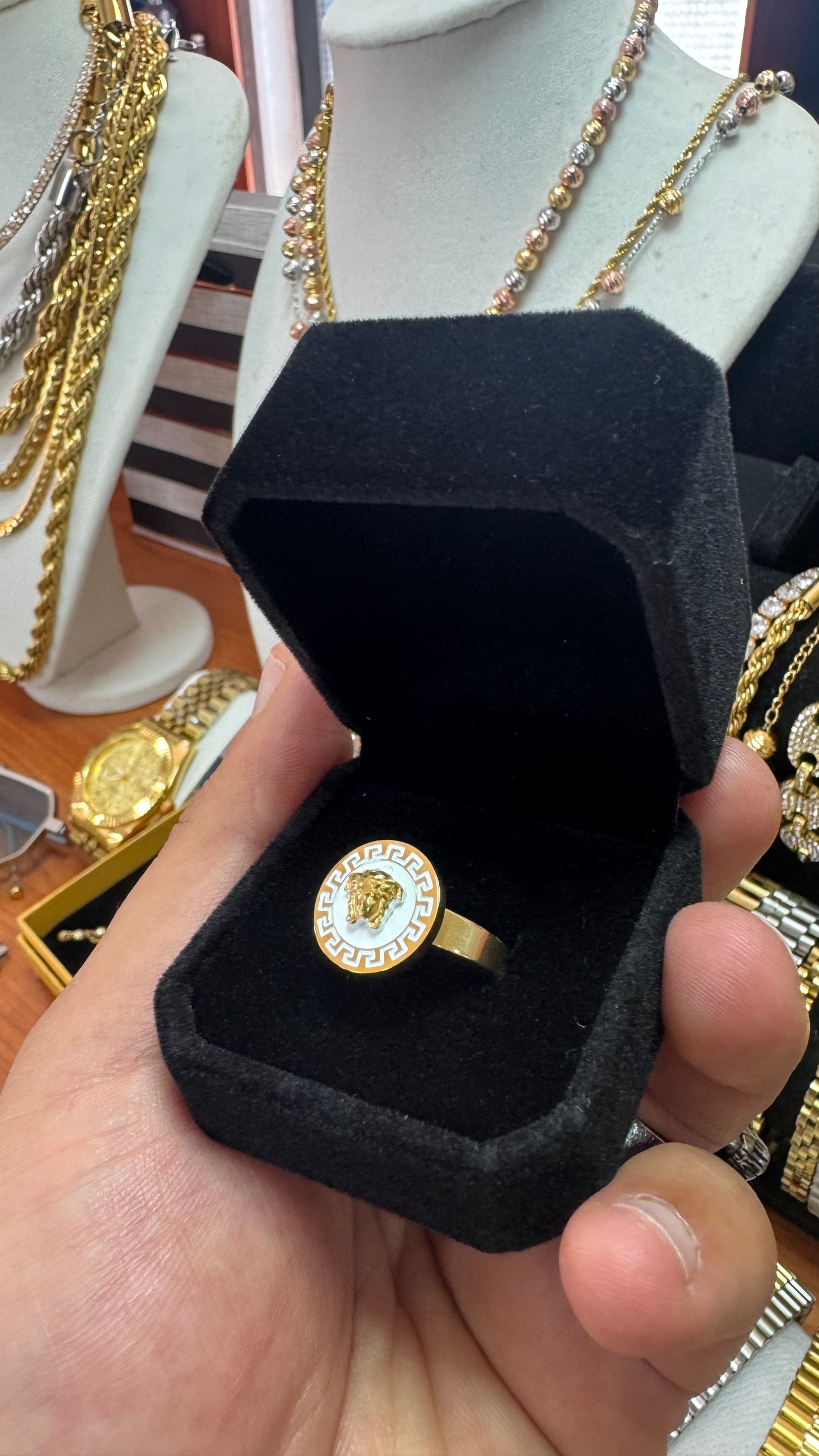 Anello regolabile acciaio *39