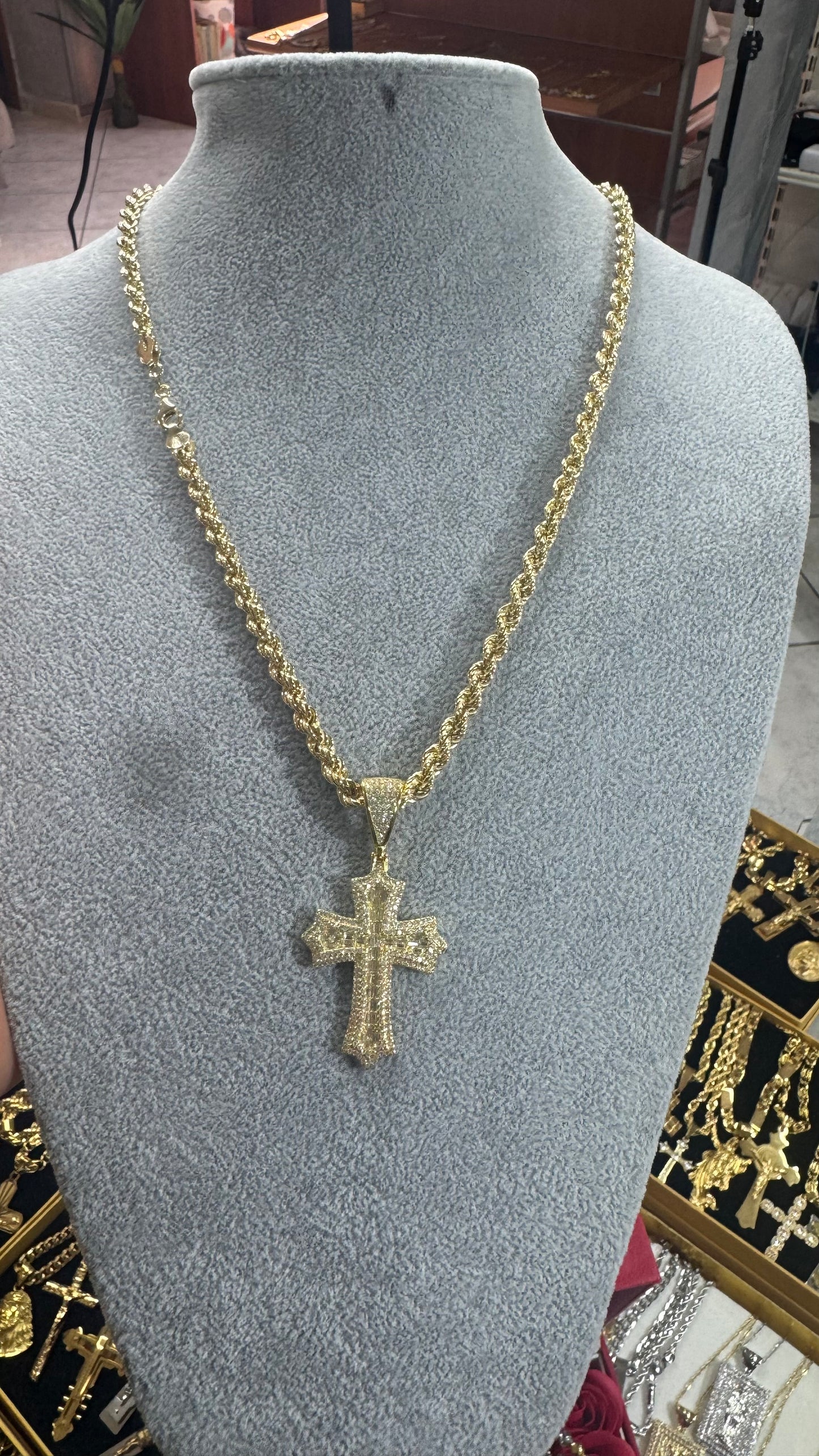 Collana Argento 925 croce *602