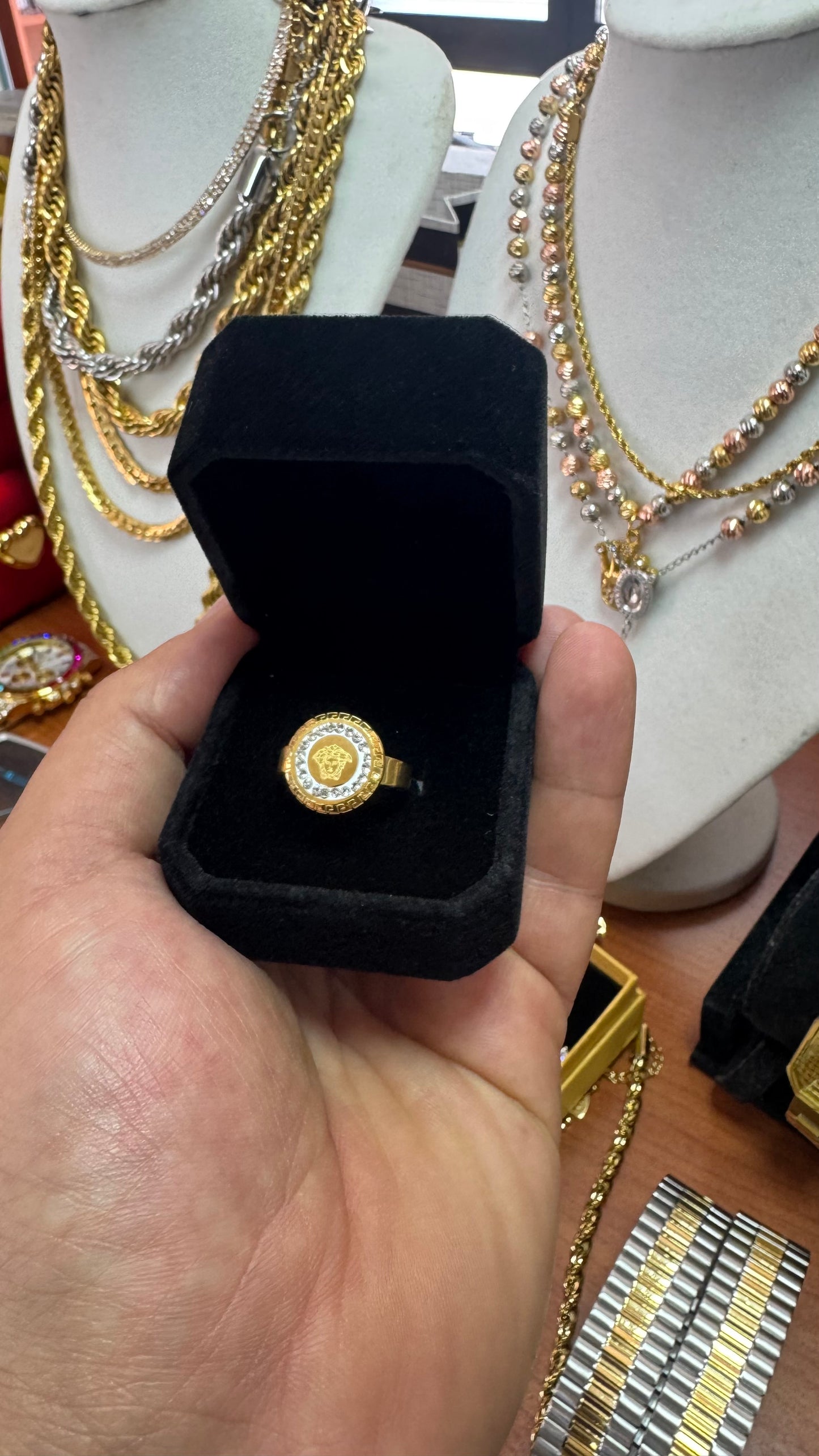 Anello regolabile acciaio *40