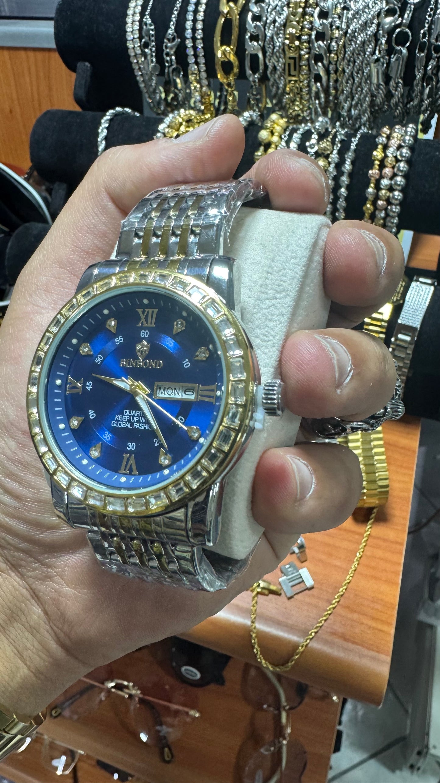 Orologio acciaio oro *20