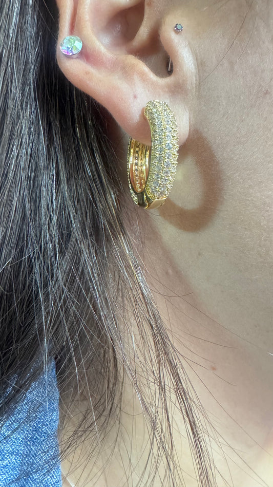 Orecchini con brillantini*449966